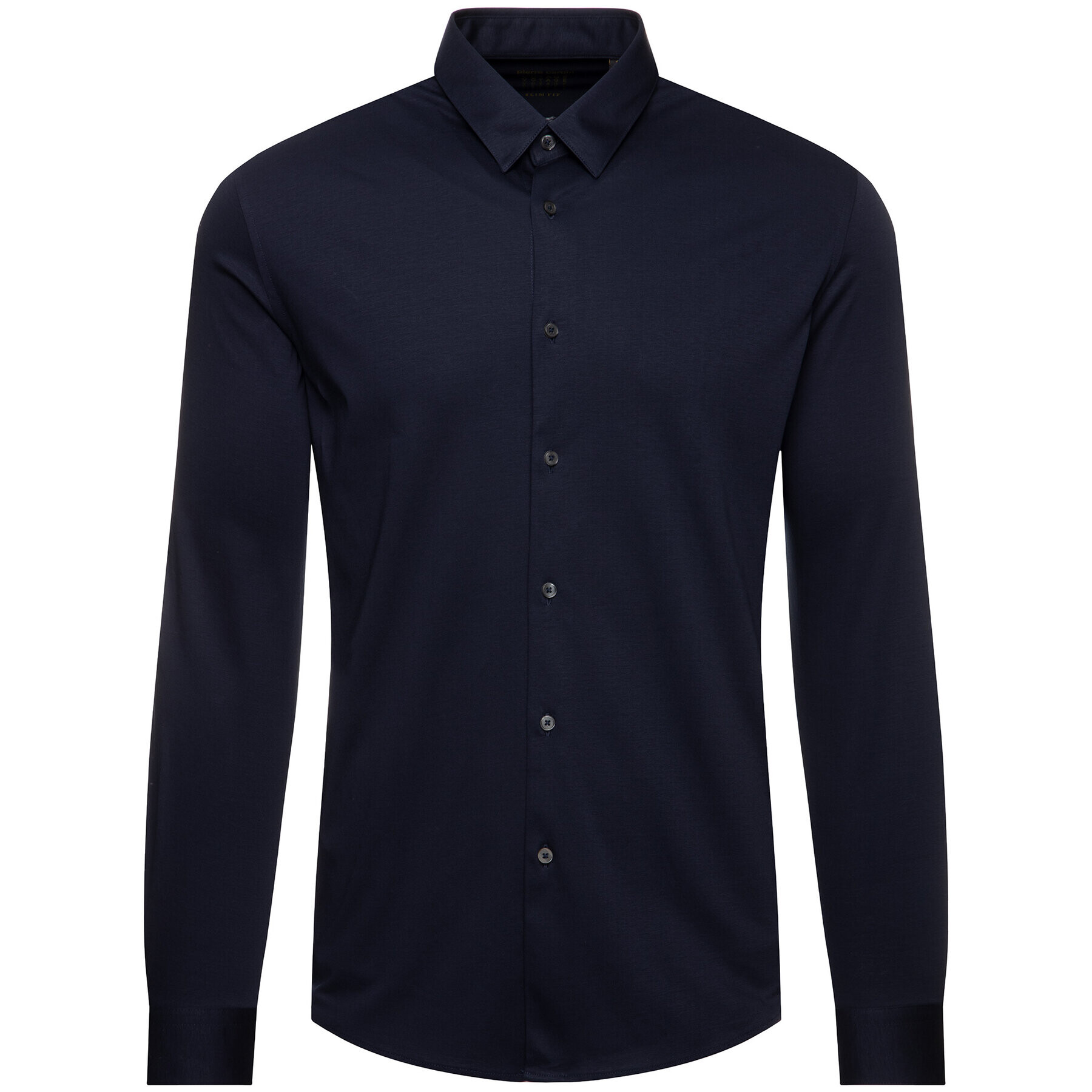 Pierre Cardin Риза 8800/000/26880 Тъмносин Slim Fit - Pepit.bg