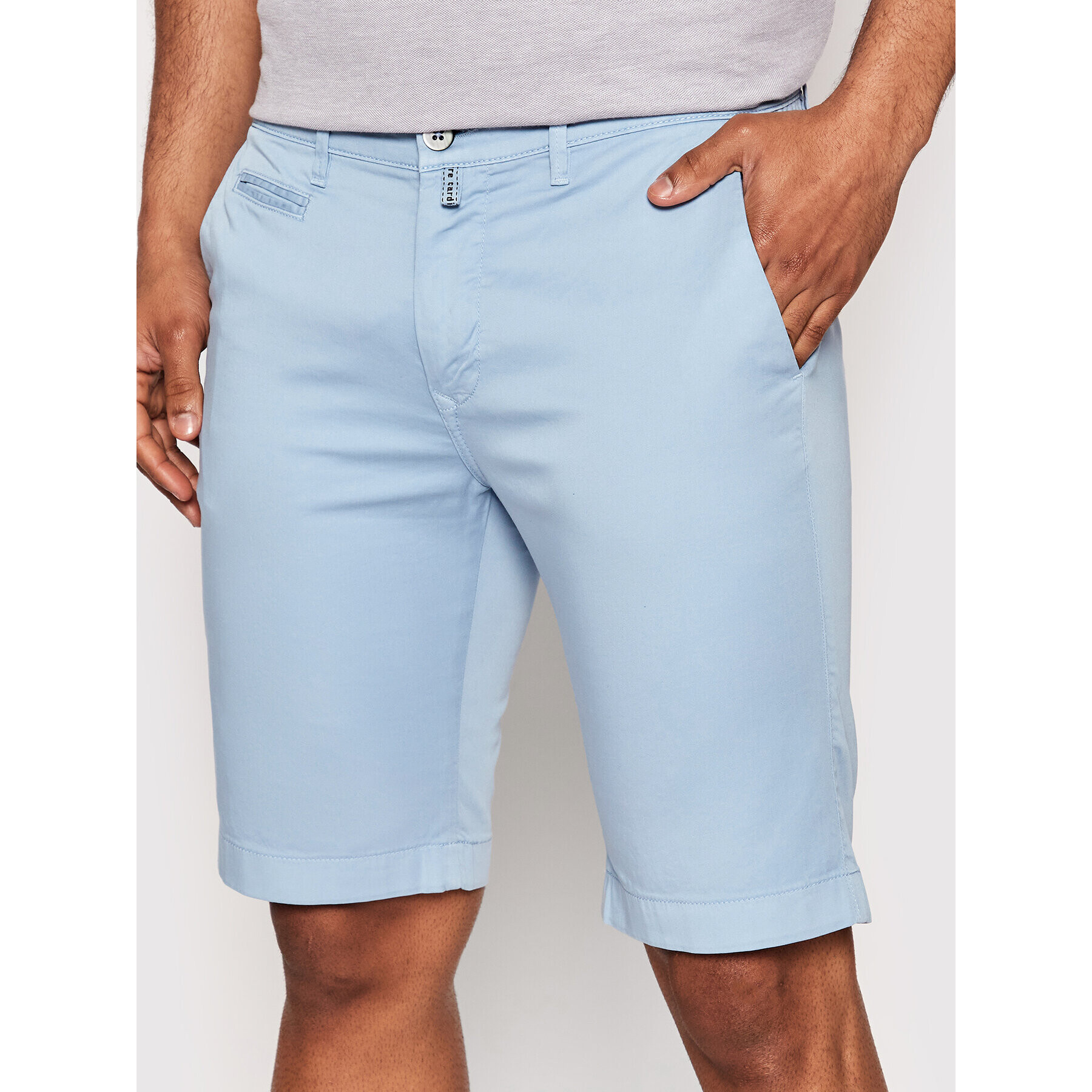Pierre Cardin Шорти от плат 34770/000/4007 Син Modern Fit - Pepit.bg