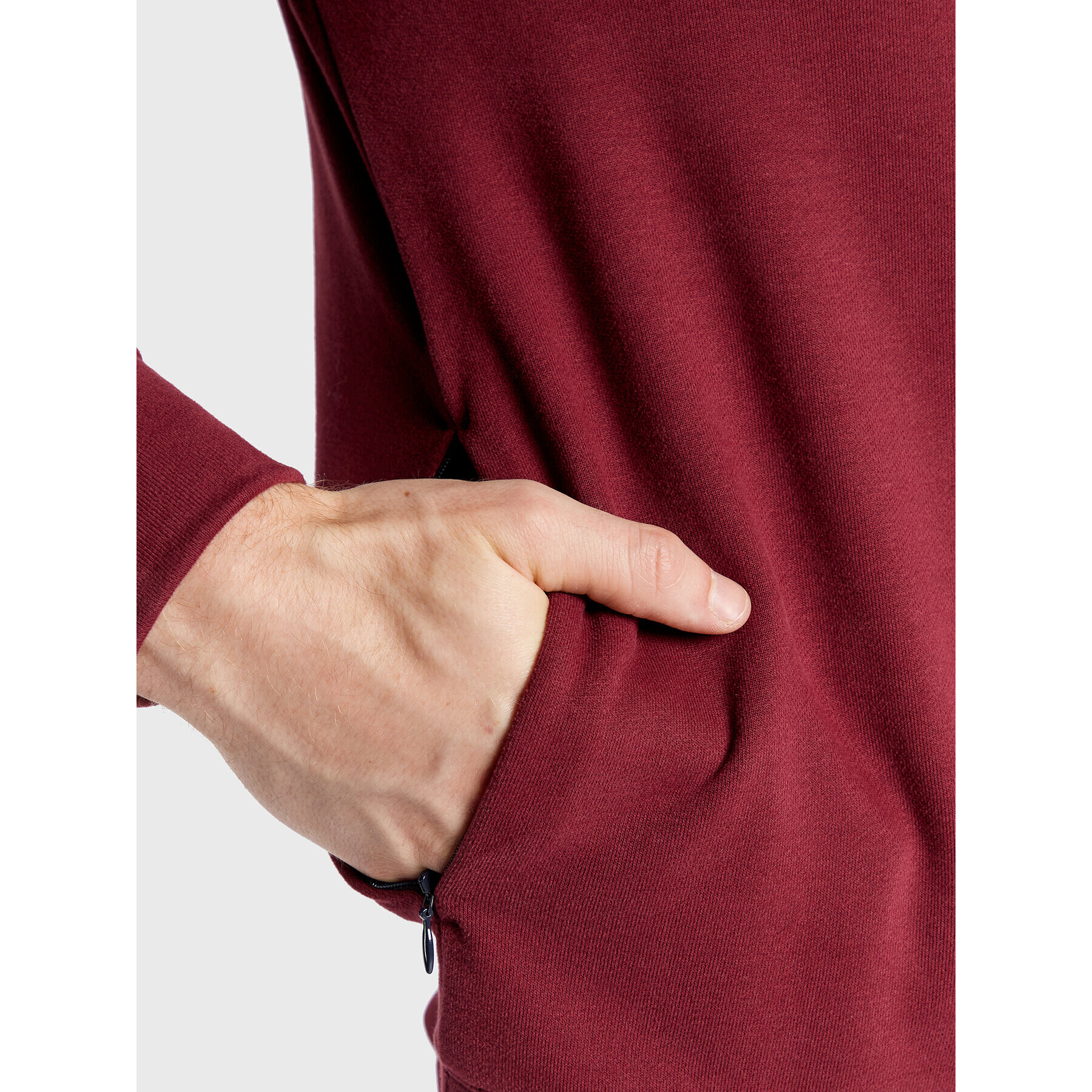 Pierre Cardin Суитшърт 40042/000/4010 Бордо Regular Fit - Pepit.bg