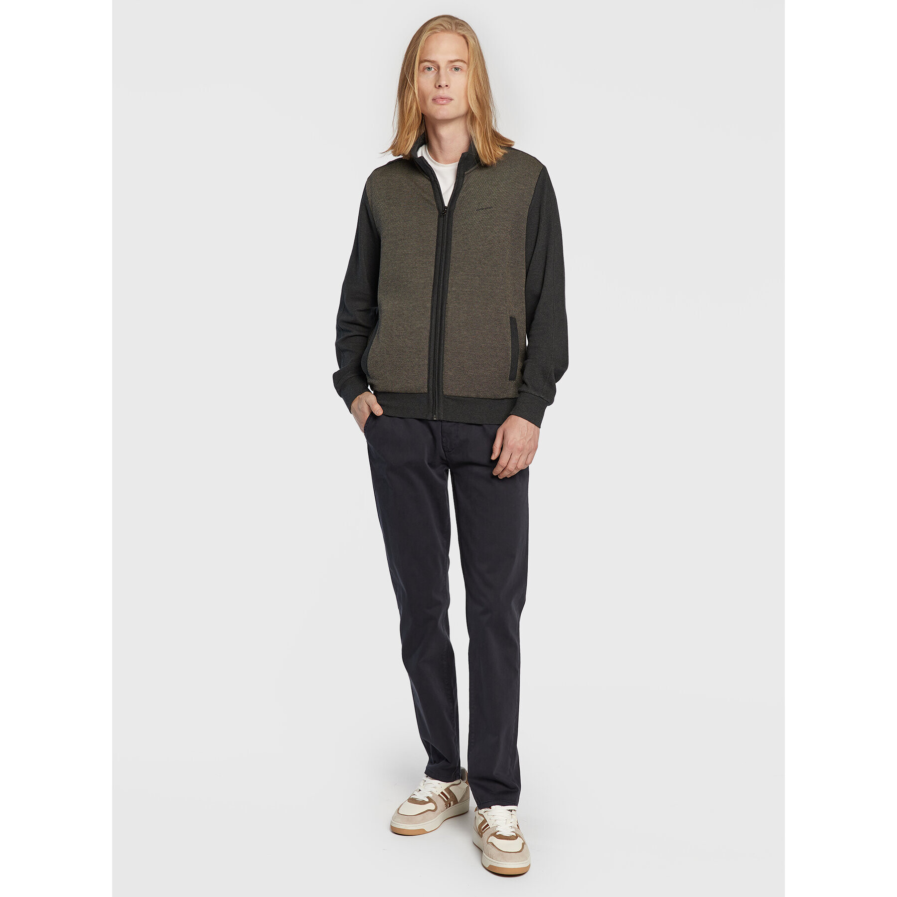 Pierre Cardin Суитшърт 40129/000/4008 Сив Regular Fit - Pepit.bg