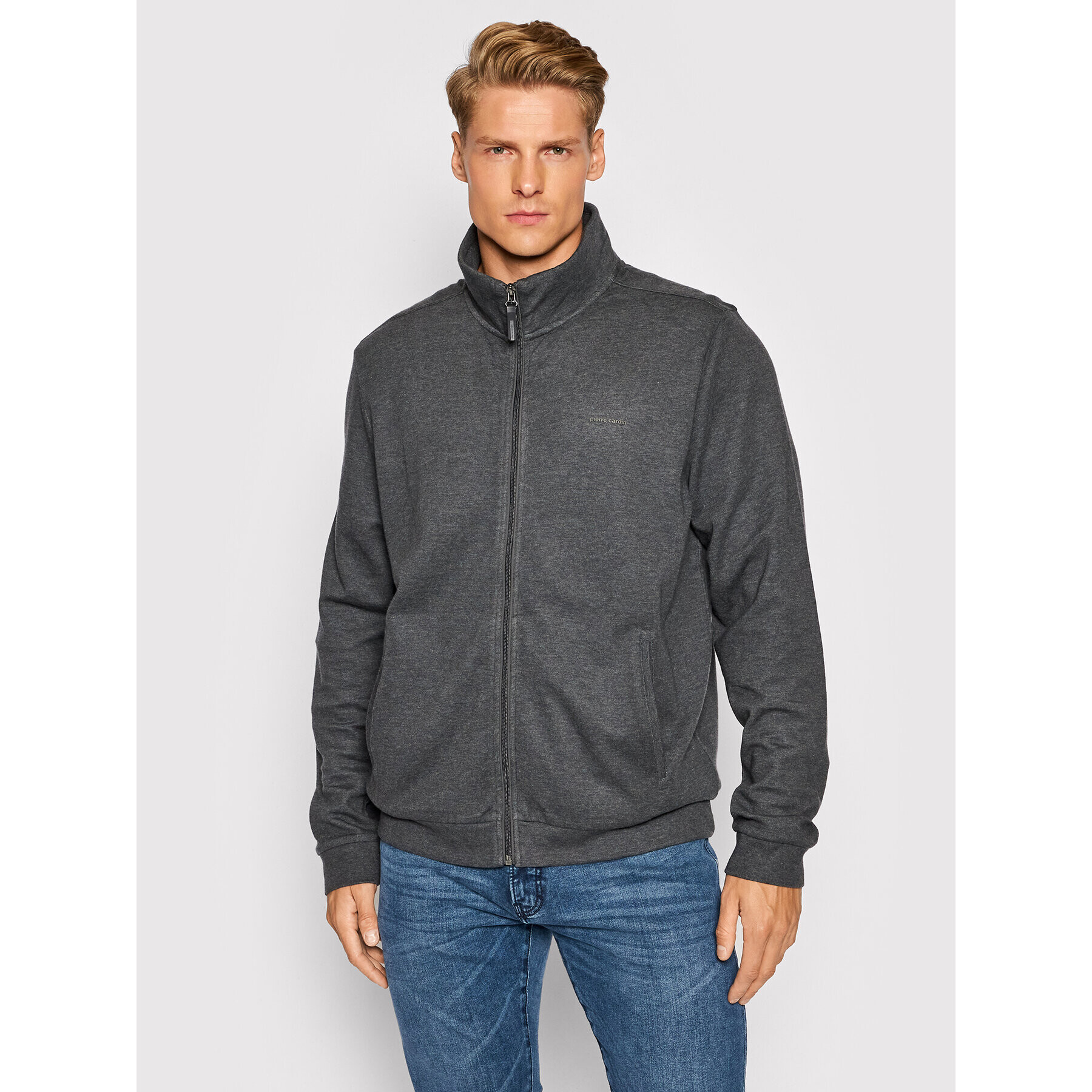 Pierre Cardin Суитшърт 54709/000/12425 Сив Regular Fit - Pepit.bg