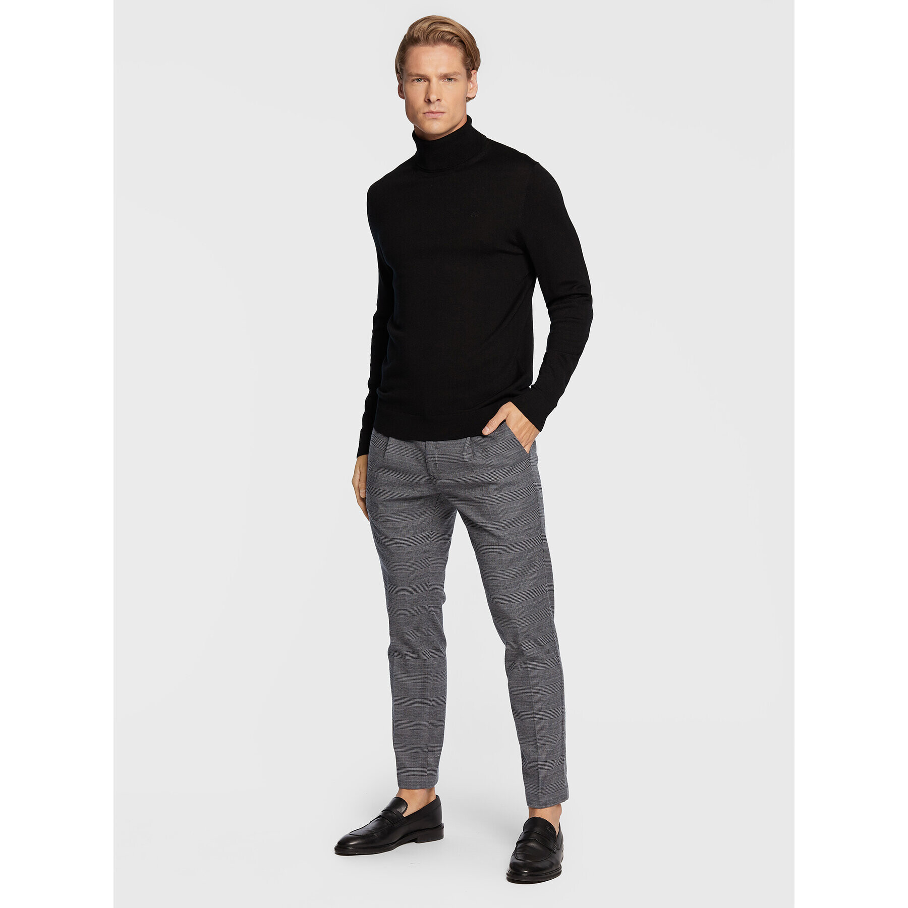 Pierre Cardin Текстилни панталони C3 35420/000/1010 Сив Modern Fit - Pepit.bg