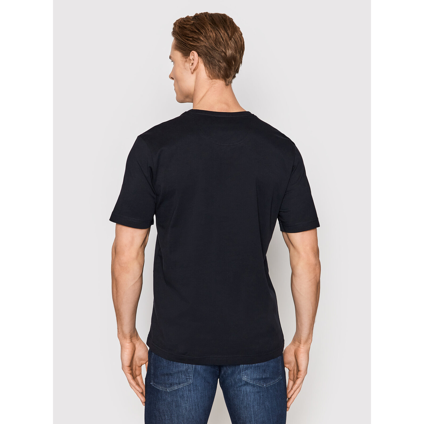Pierre Cardin Тишърт 20400/000/2028 Тъмносин Regular Fit - Pepit.bg