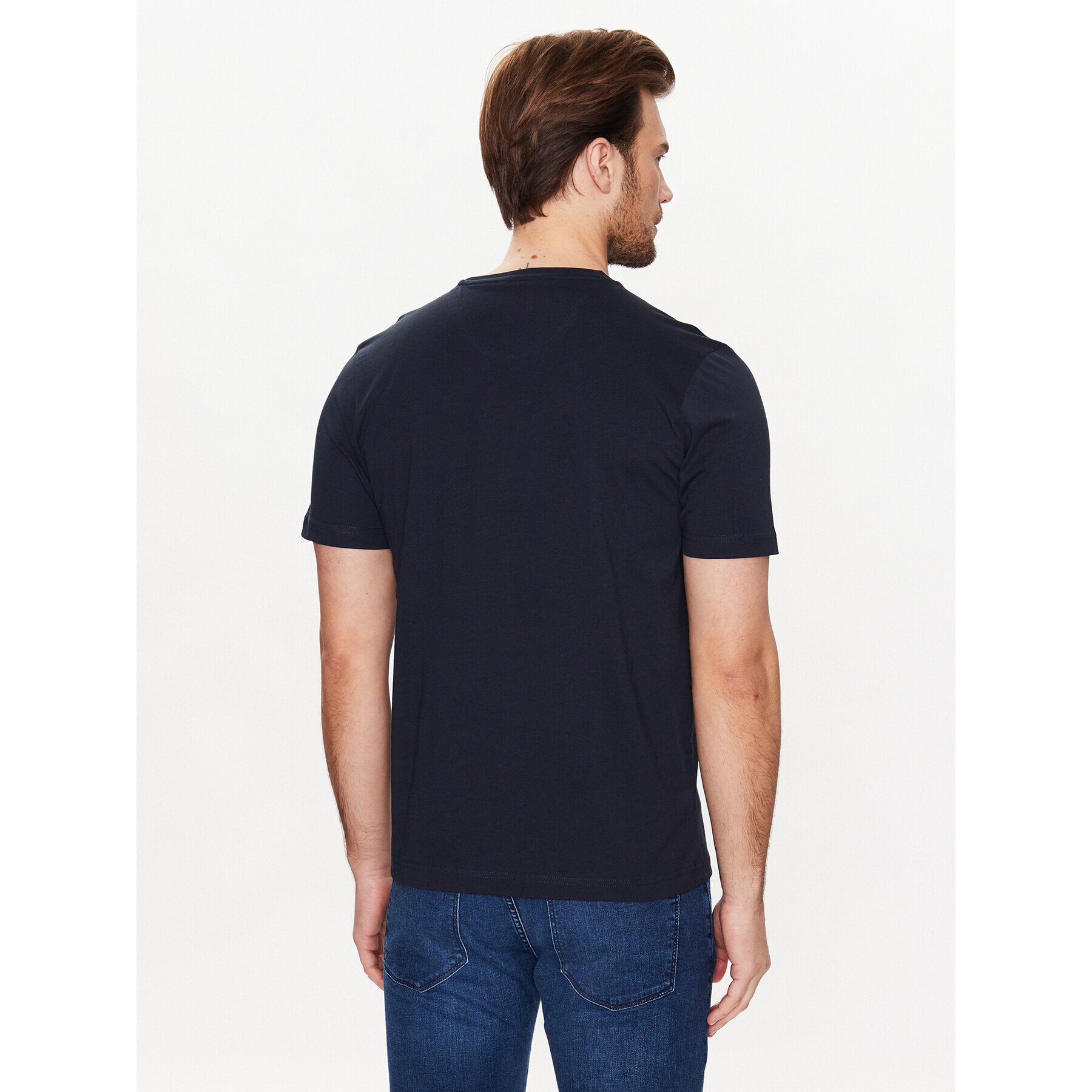 Pierre Cardin Тишърт C5 20820/000/2060 Тъмносин Regular Fit - Pepit.bg