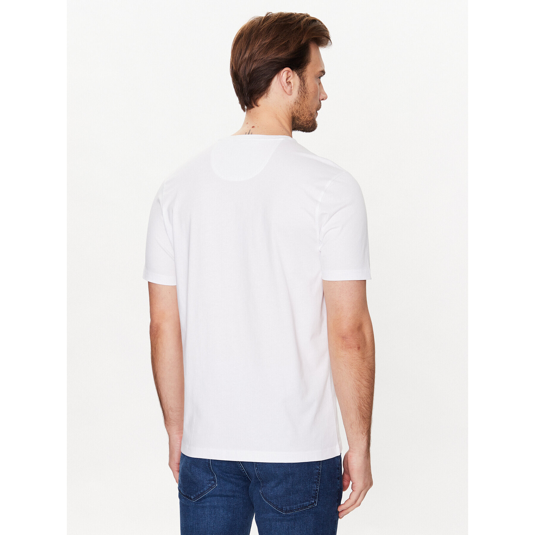 Pierre Cardin Тишърт C5 20830/000/2060 Бял Regular Fit - Pepit.bg