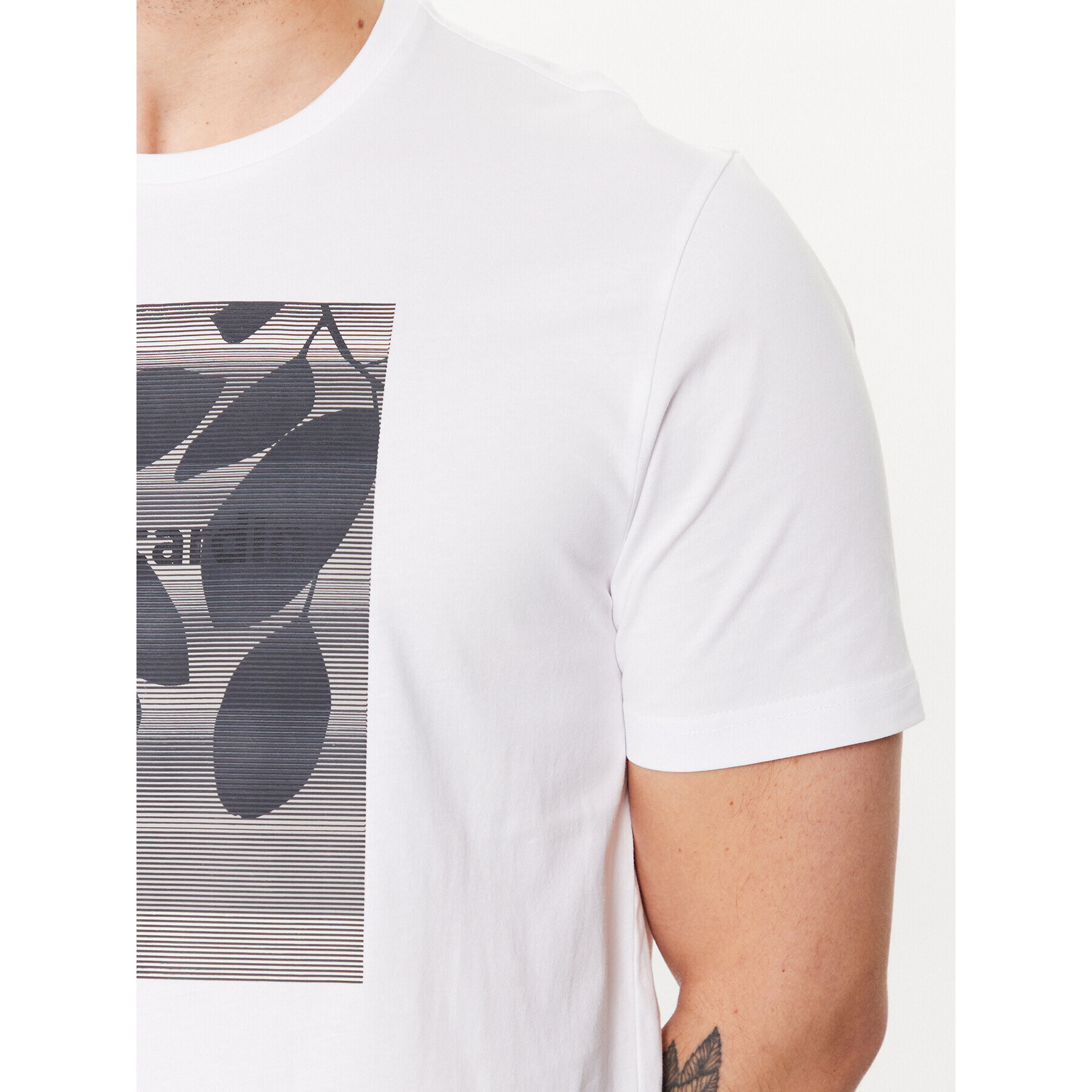 Pierre Cardin Тишърт C5 20830/000/2060 Бял Regular Fit - Pepit.bg
