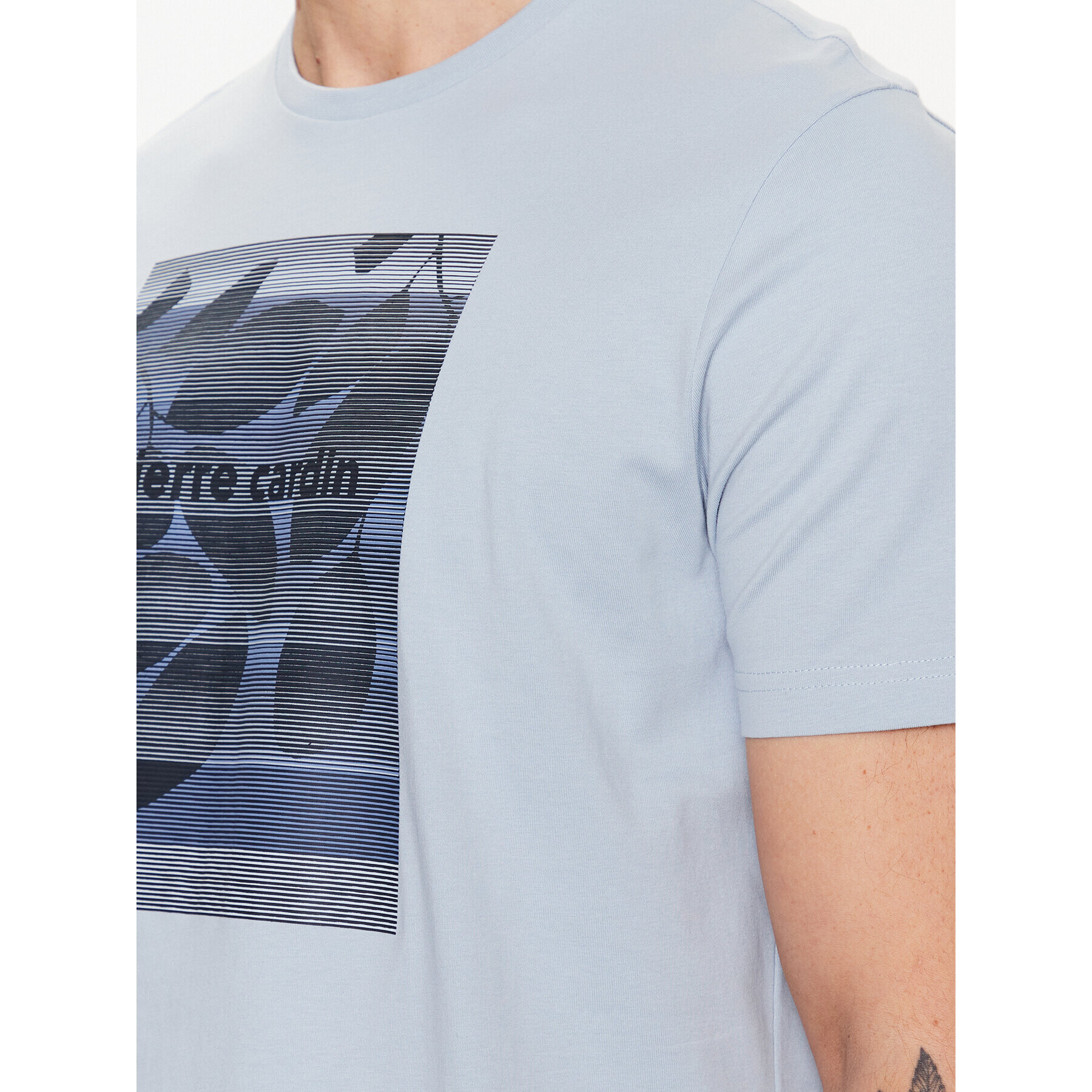 Pierre Cardin Тишърт C5 20830/000/2060 Син Regular Fit - Pepit.bg