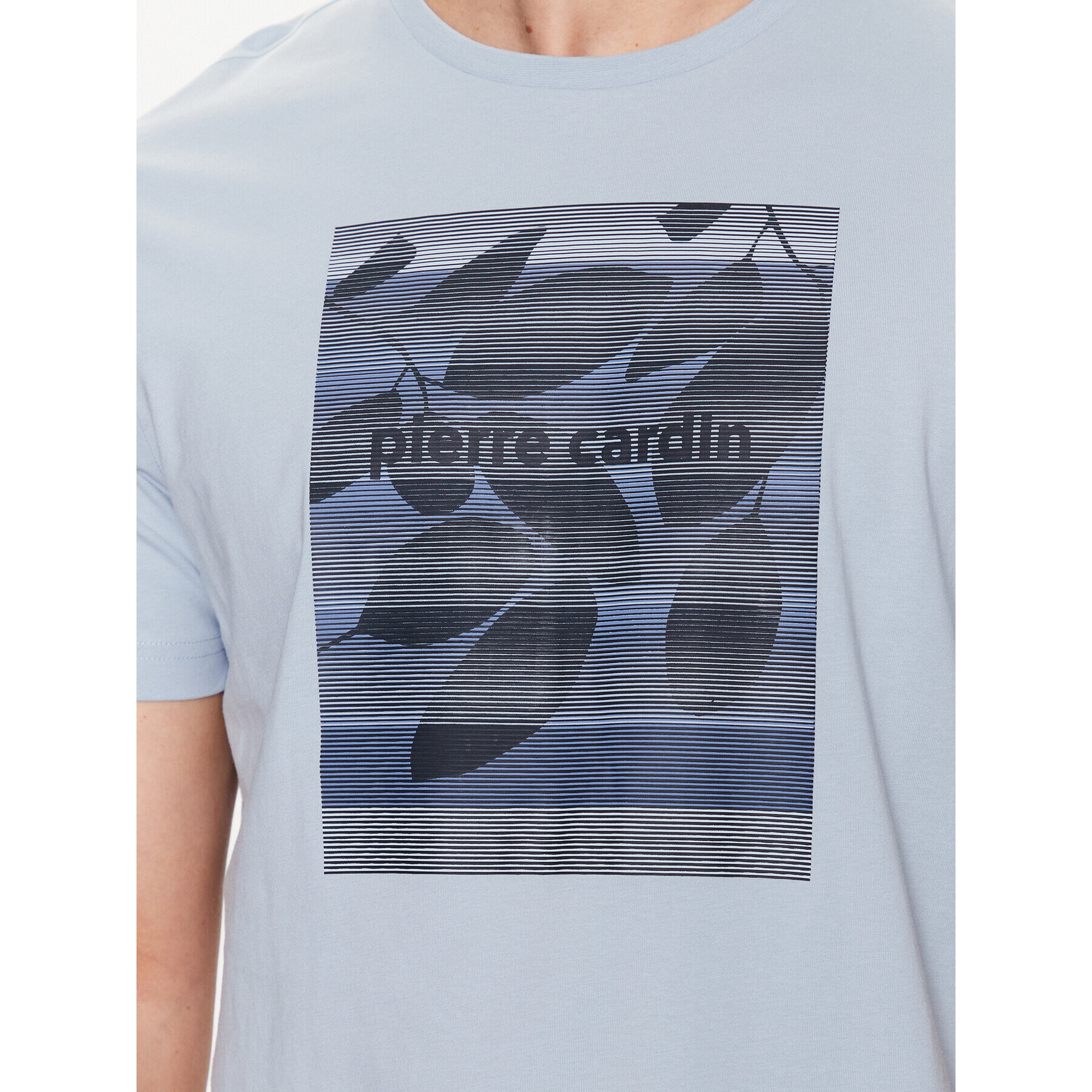 Pierre Cardin Тишърт C5 20830/000/2060 Син Regular Fit - Pepit.bg