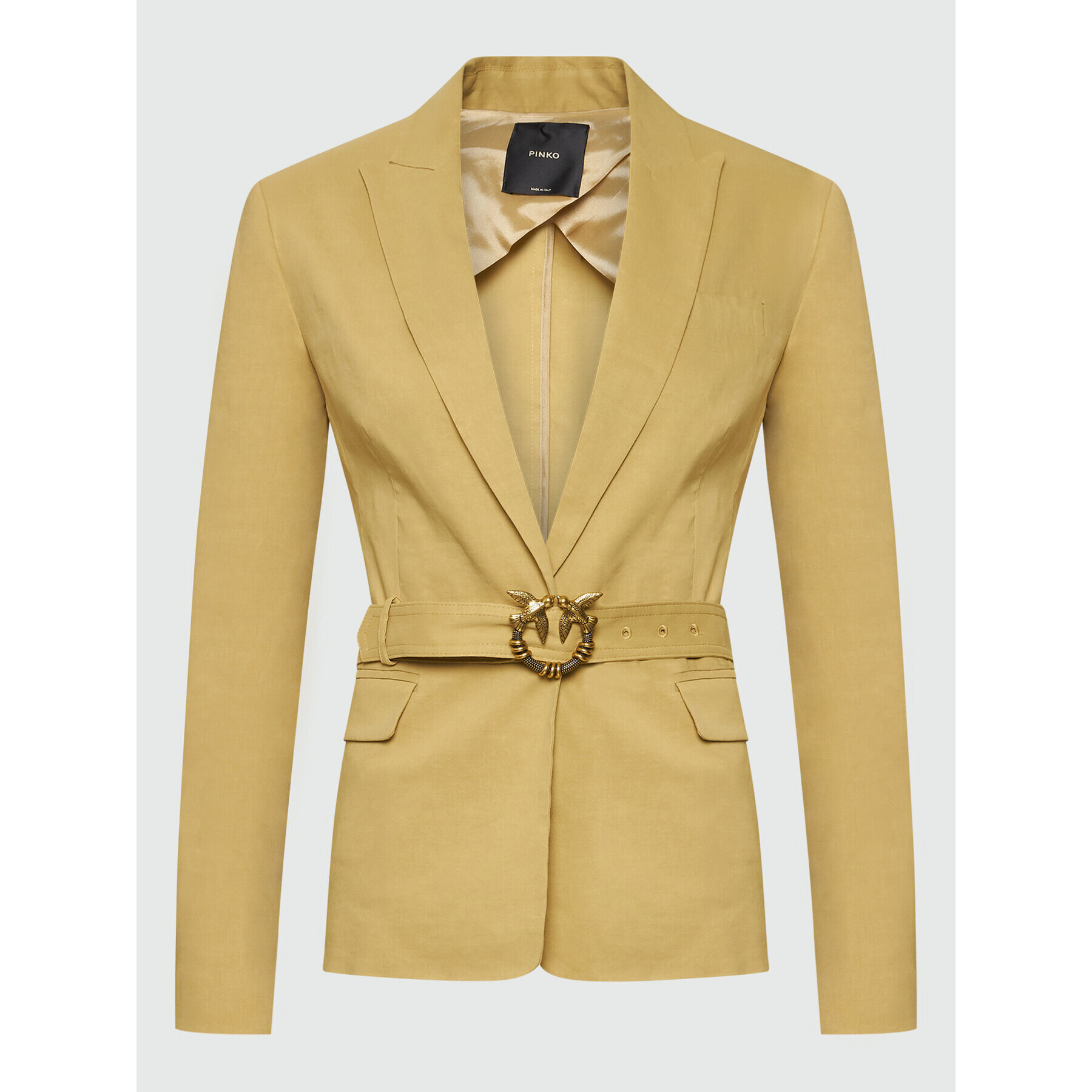 Pinko Блейзър 1G17CB 7435 Бежов Regular Fit - Pepit.bg