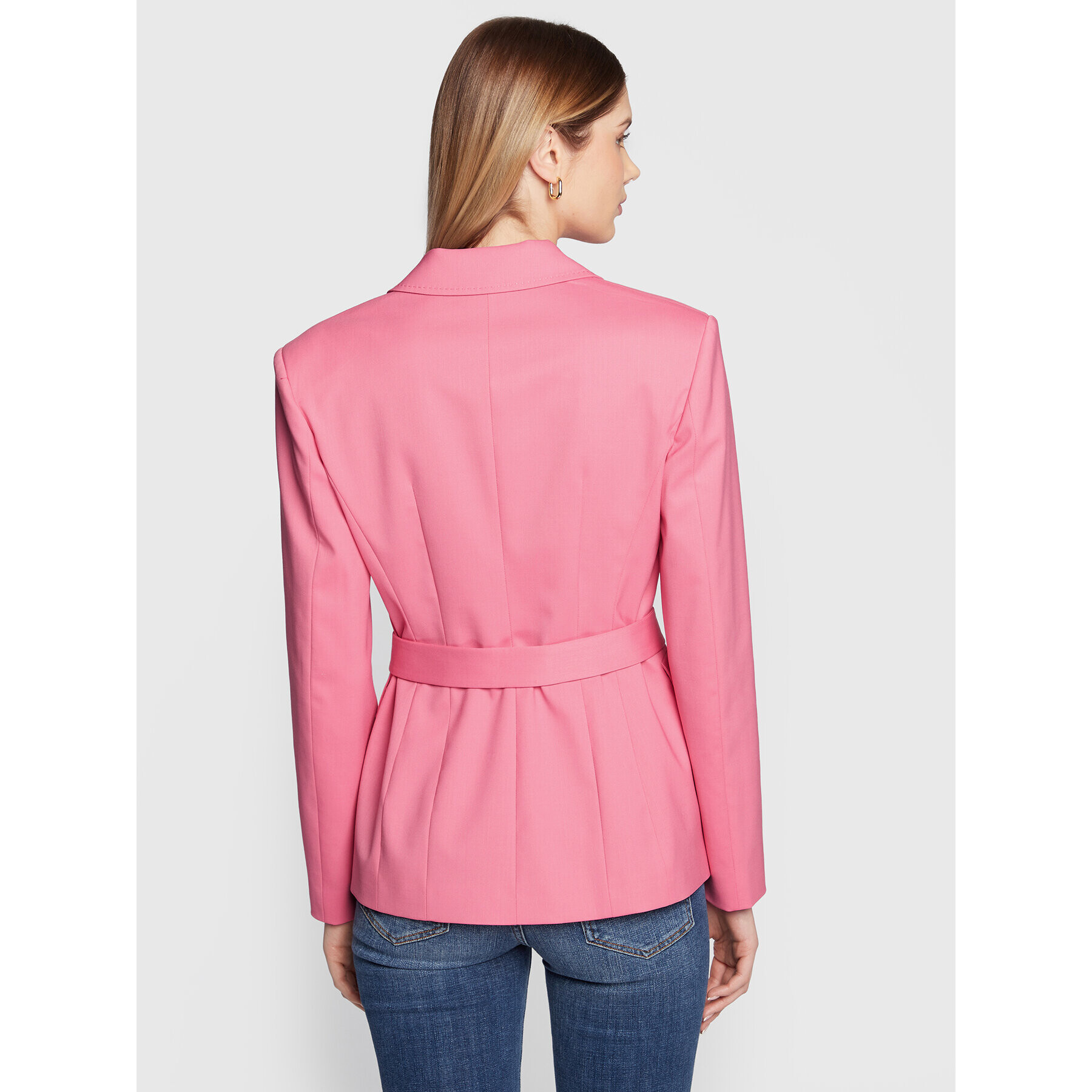 Pinko Сако Ernesta 1G18B3 A04T Розов Regular Fit - Pepit.bg