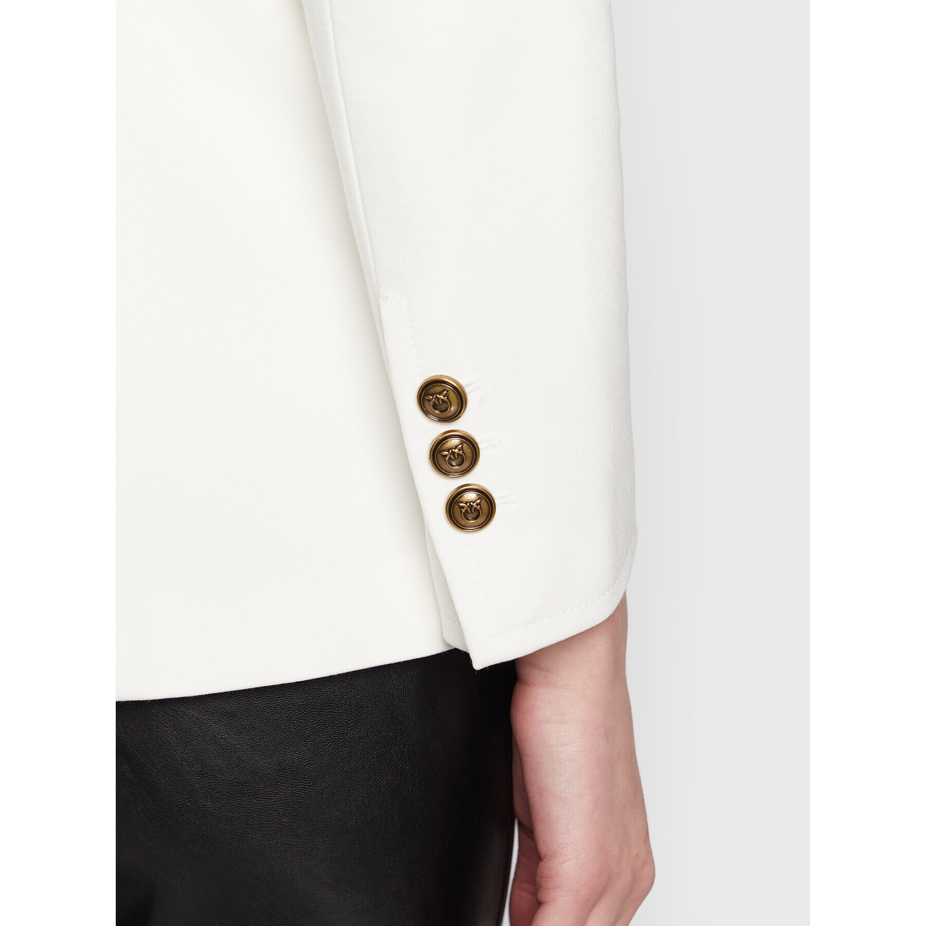 Pinko Сако Eugenia 1G1890 1739 Бял Regular Fit - Pepit.bg