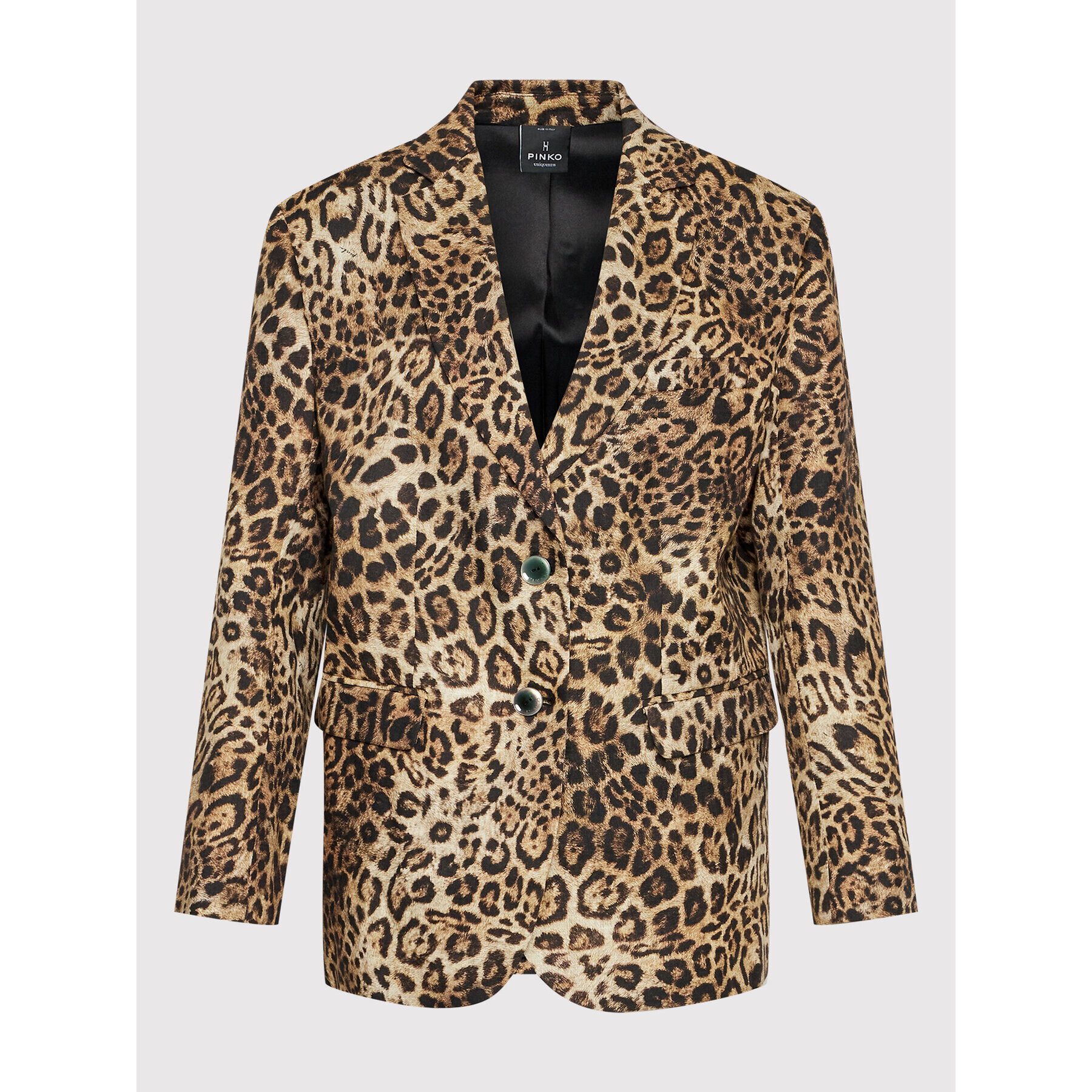 Pinko Блейзър UNIQUENESS Welsh 1Q10CZ A01J Кафяв Regular Fit - Pepit.bg