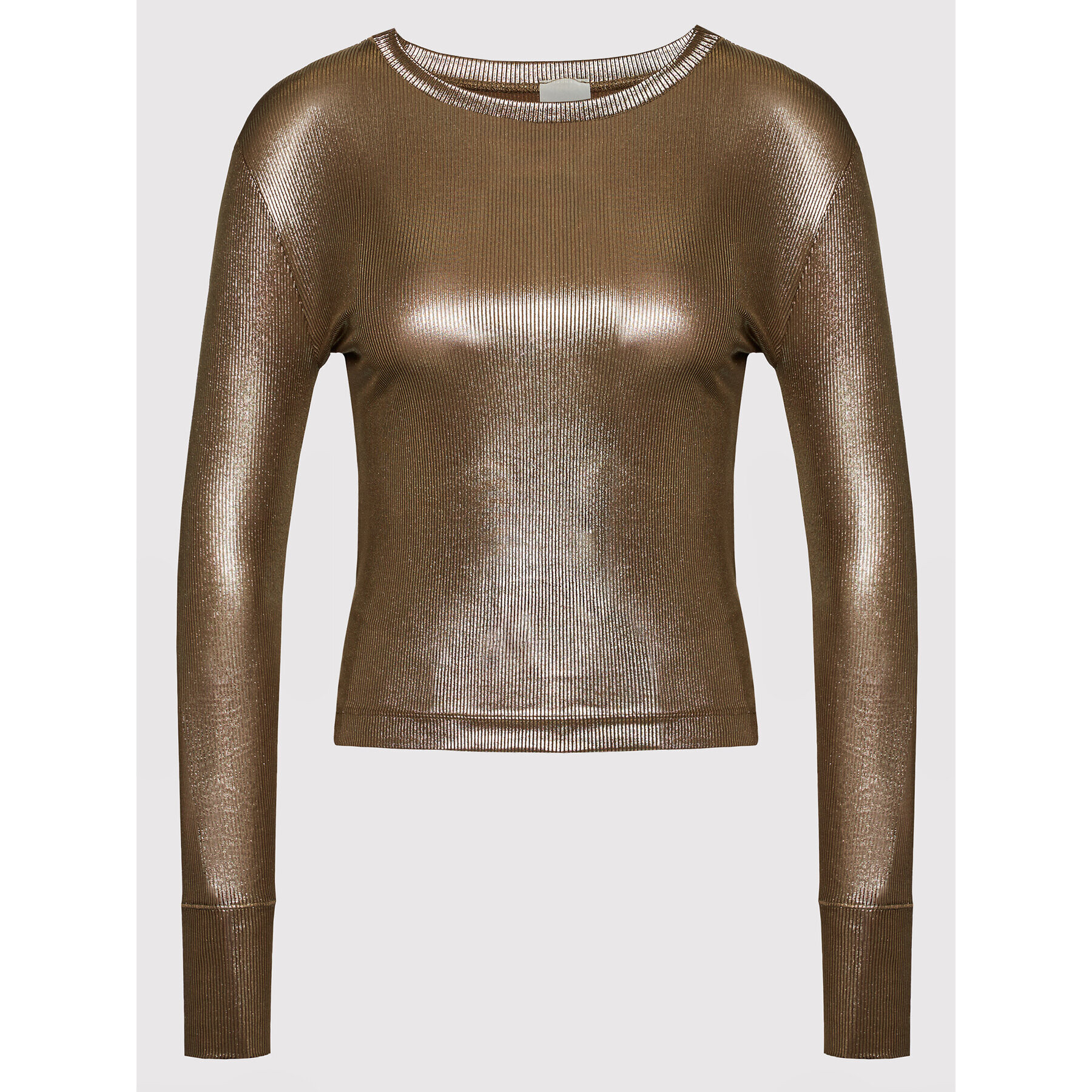 Pinko Блуза Haka 1G16NE 8500 Златист Regular Fit - Pepit.bg