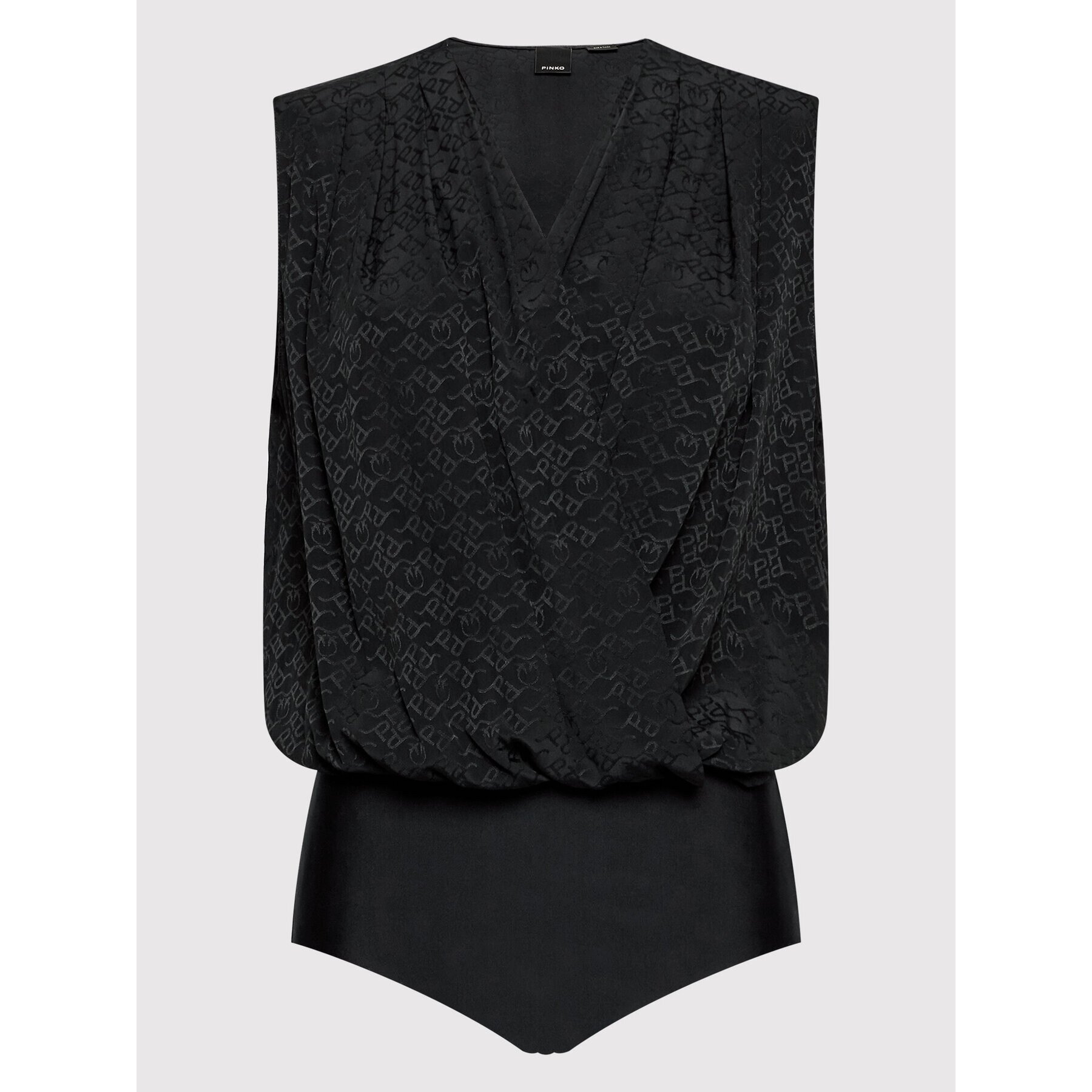 Pinko Боди Ines 1G1897 A01P Черен Regular Fit - Pepit.bg
