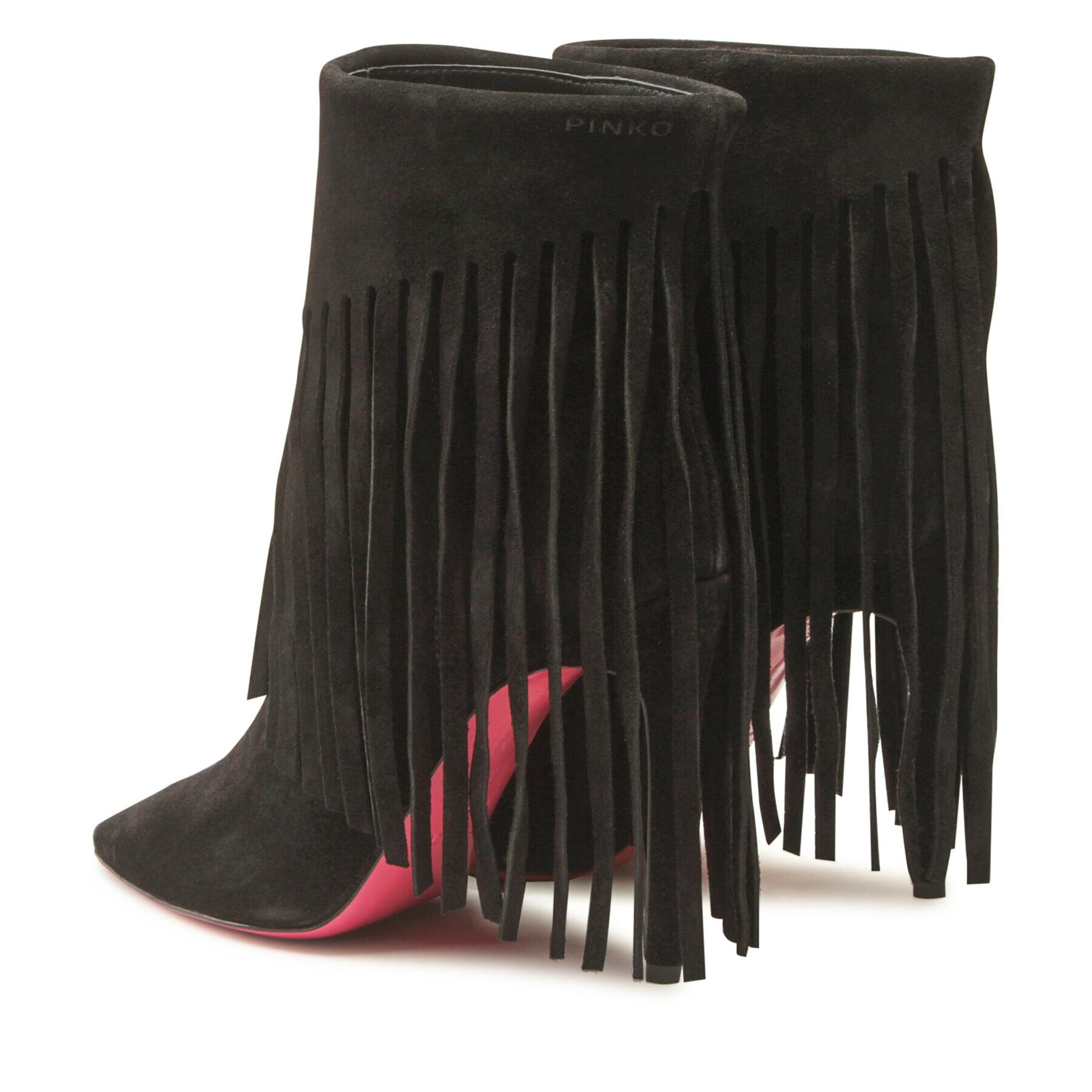 Pinko Боти Olympe Tronchetto PE 23 BKJS1 100573 A0N8 Черен - Pepit.bg