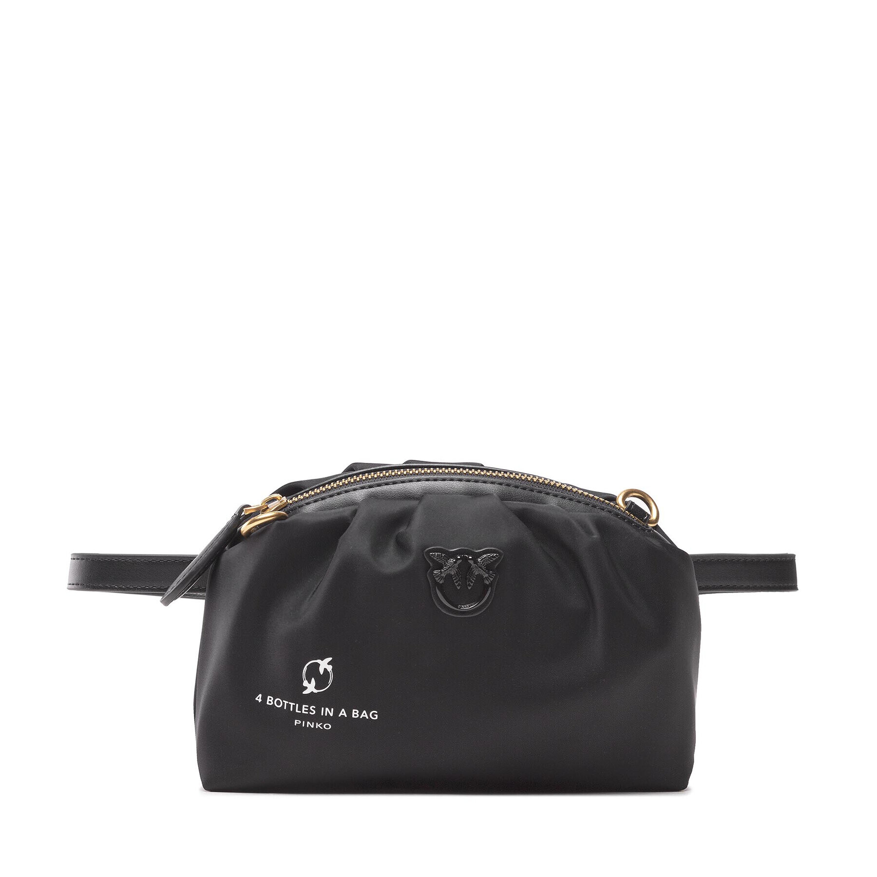 Pinko Чанта за кръст Mini Belt Bag Recycled Nylon Fl. Pe 22 PLTT 1P22MT Y7UX Черен - Pepit.bg