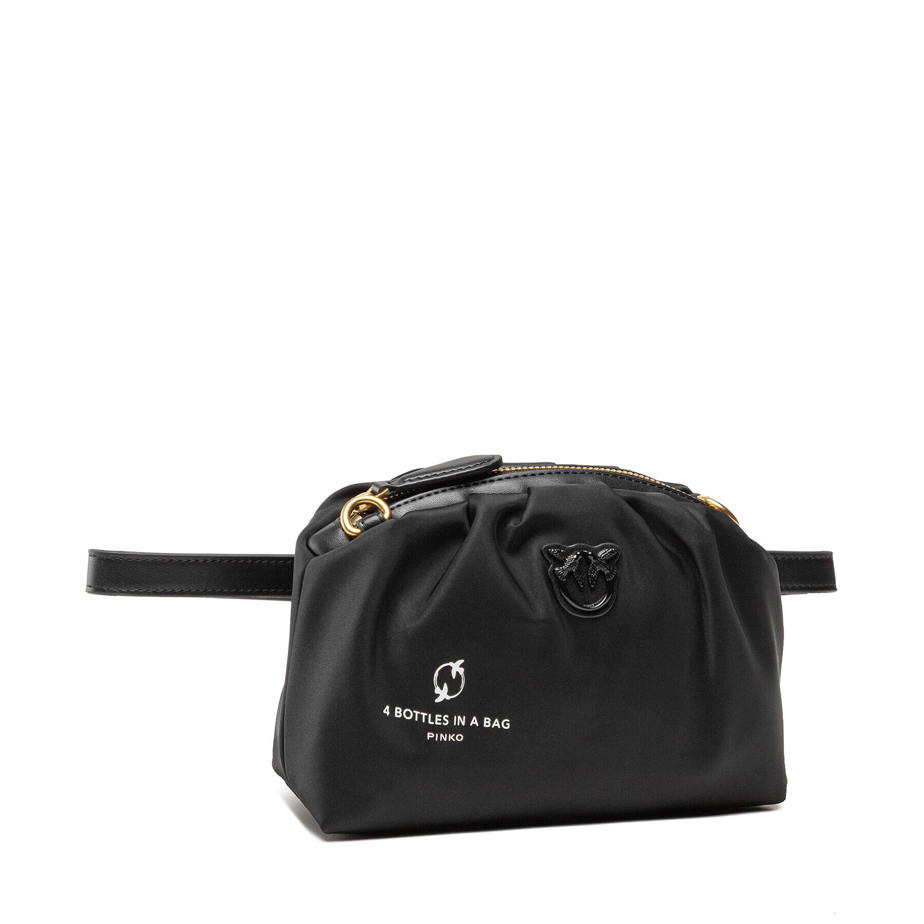 Pinko Чанта за кръст Mini Belt Bag Recycled Nylon Fl. Pe 22 PLTT 1P22MT Y7UX Черен - Pepit.bg