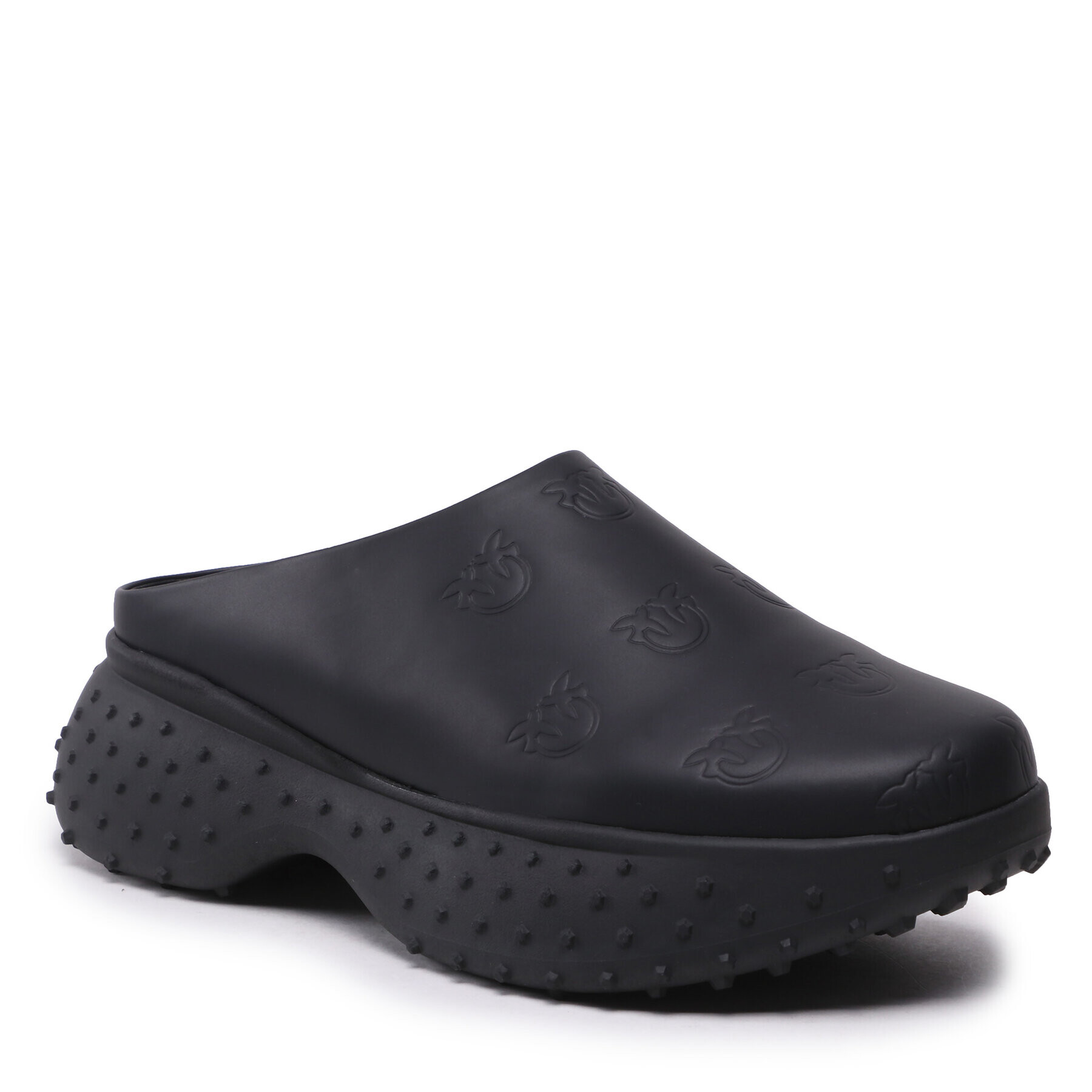 Pinko Чехли Stefie Clog Pelle 100878 A0RF Черен - Pepit.bg