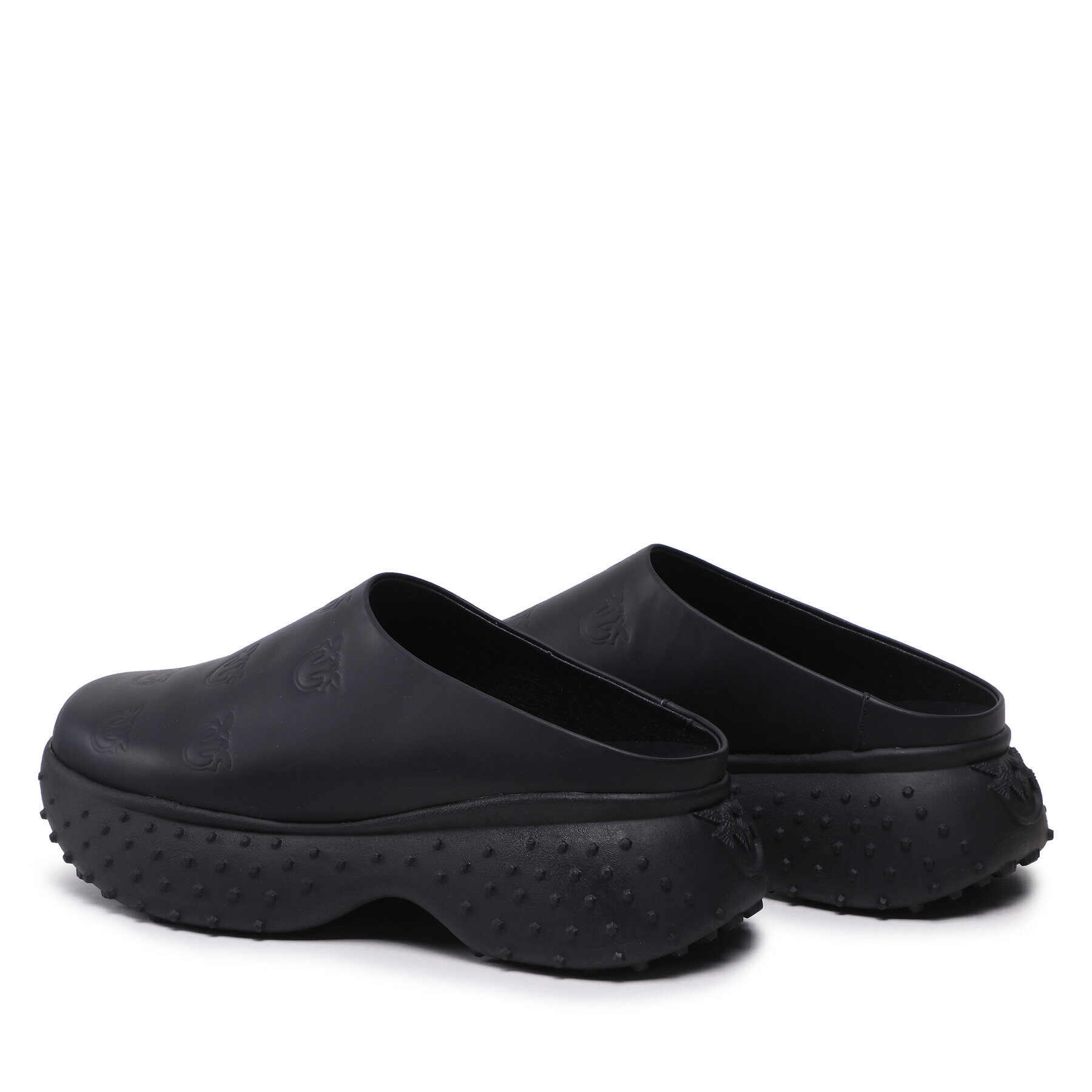 Pinko Чехли Stefie Clog Pelle 100878 A0RF Черен - Pepit.bg