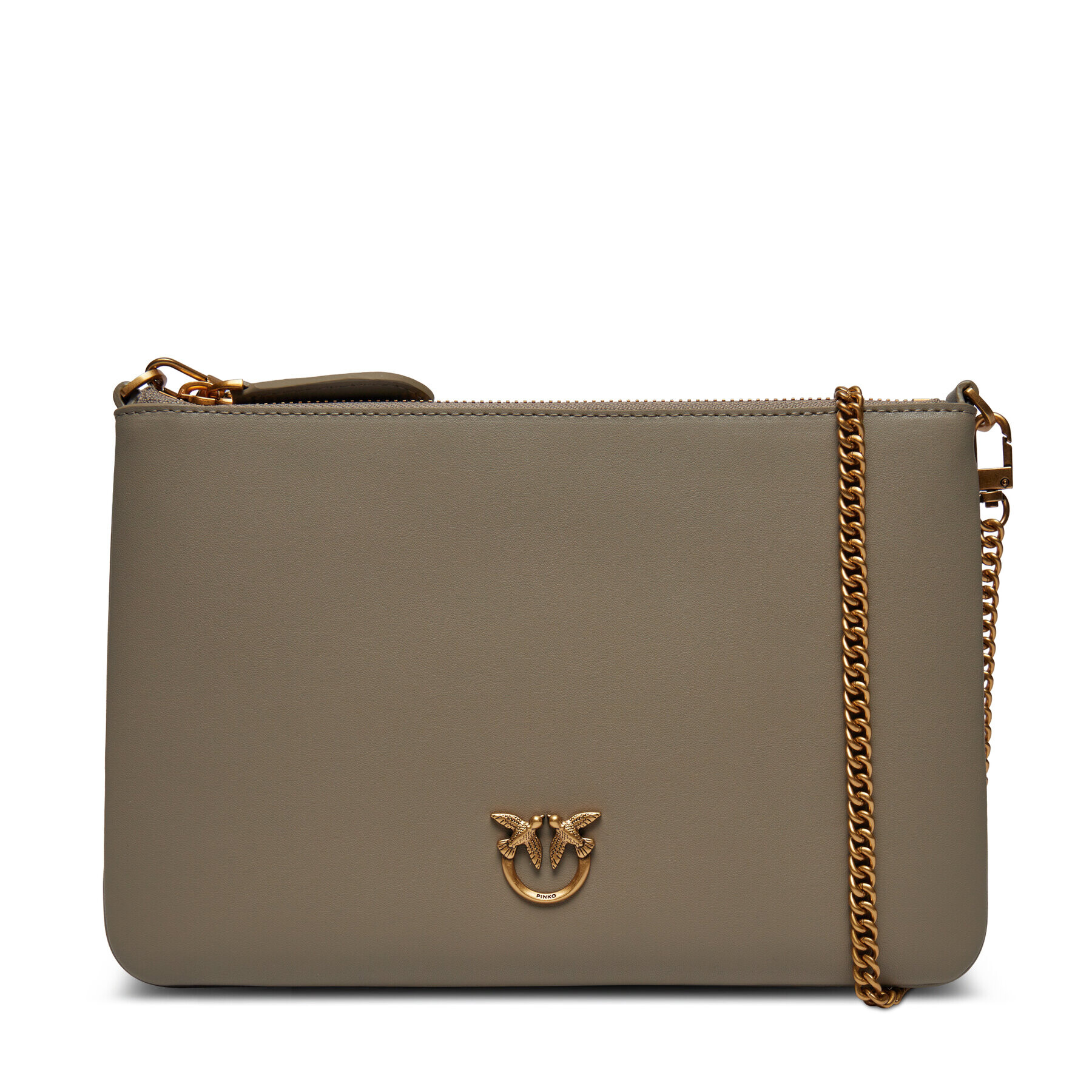Pinko Дамска чанта Flat Classic . PE 24 PCPL 100455 A0F1 Сив - Pepit.bg