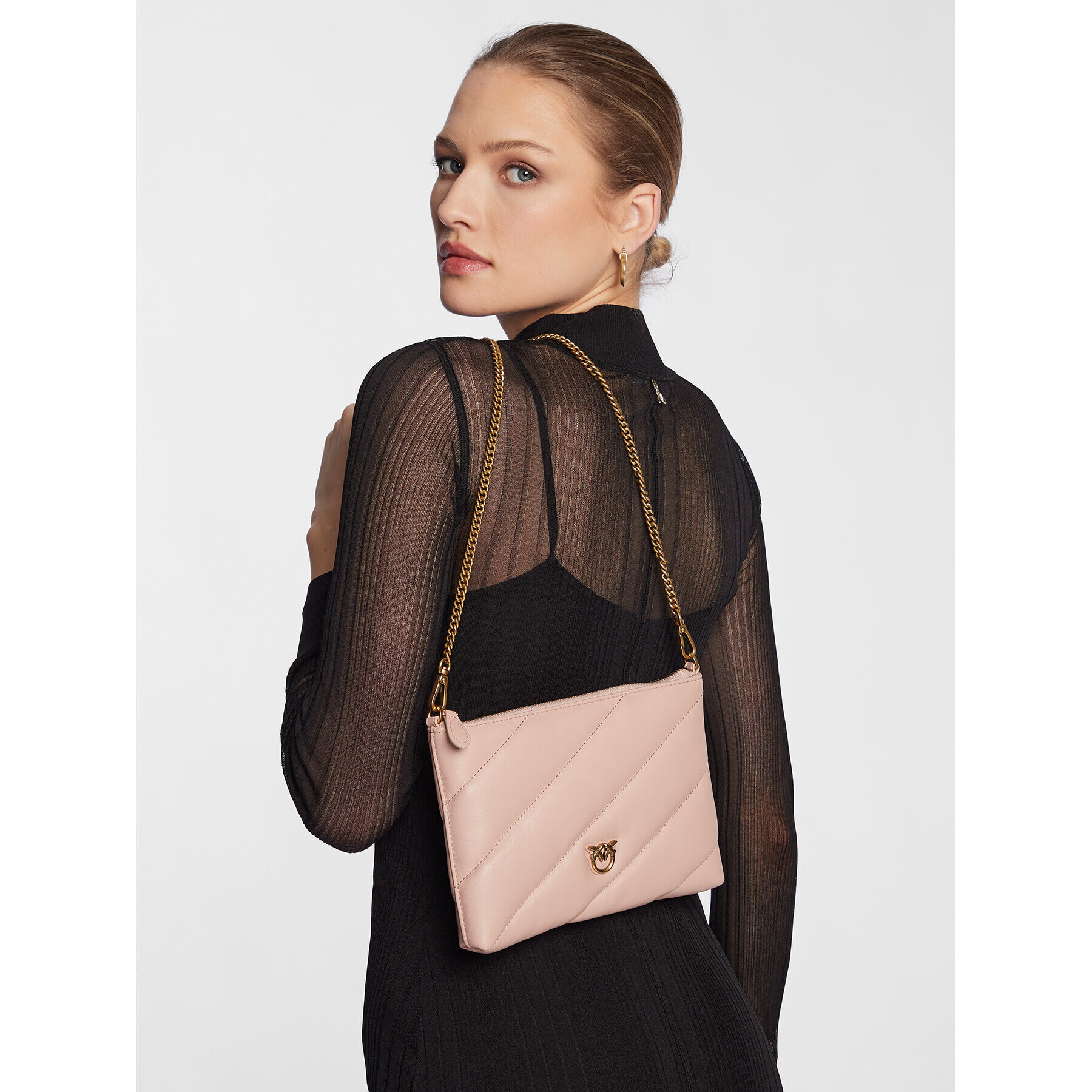 Pinko Дамска чанта Flat Pouch. PE 23 PCPL 100252 A0F2 Розов - Pepit.bg