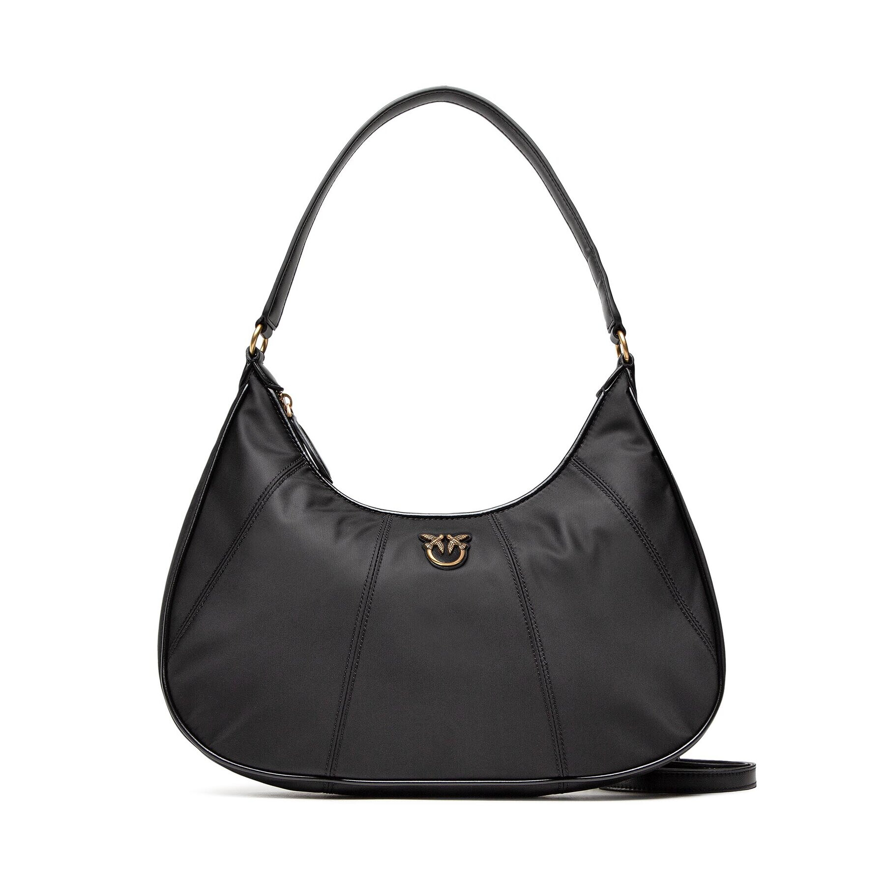 Pinko Дамска чанта Half Moon Classic 1P22XC A03T Черен - Pepit.bg