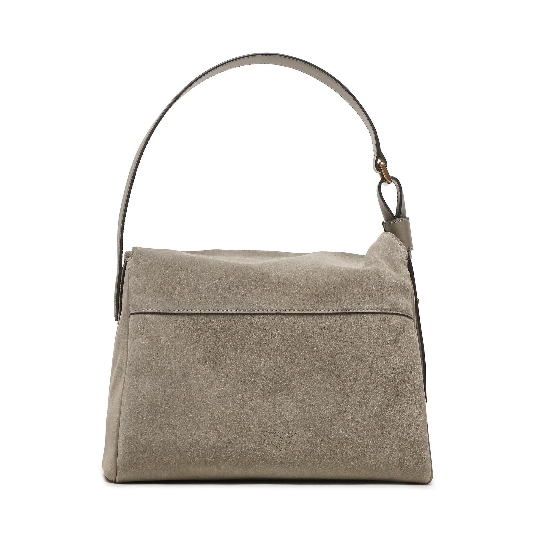 Pinko Дамска чанта Leaf Hobo Classic AI 23-24 PLTT 101442 A0F6 Сив - Pepit.bg