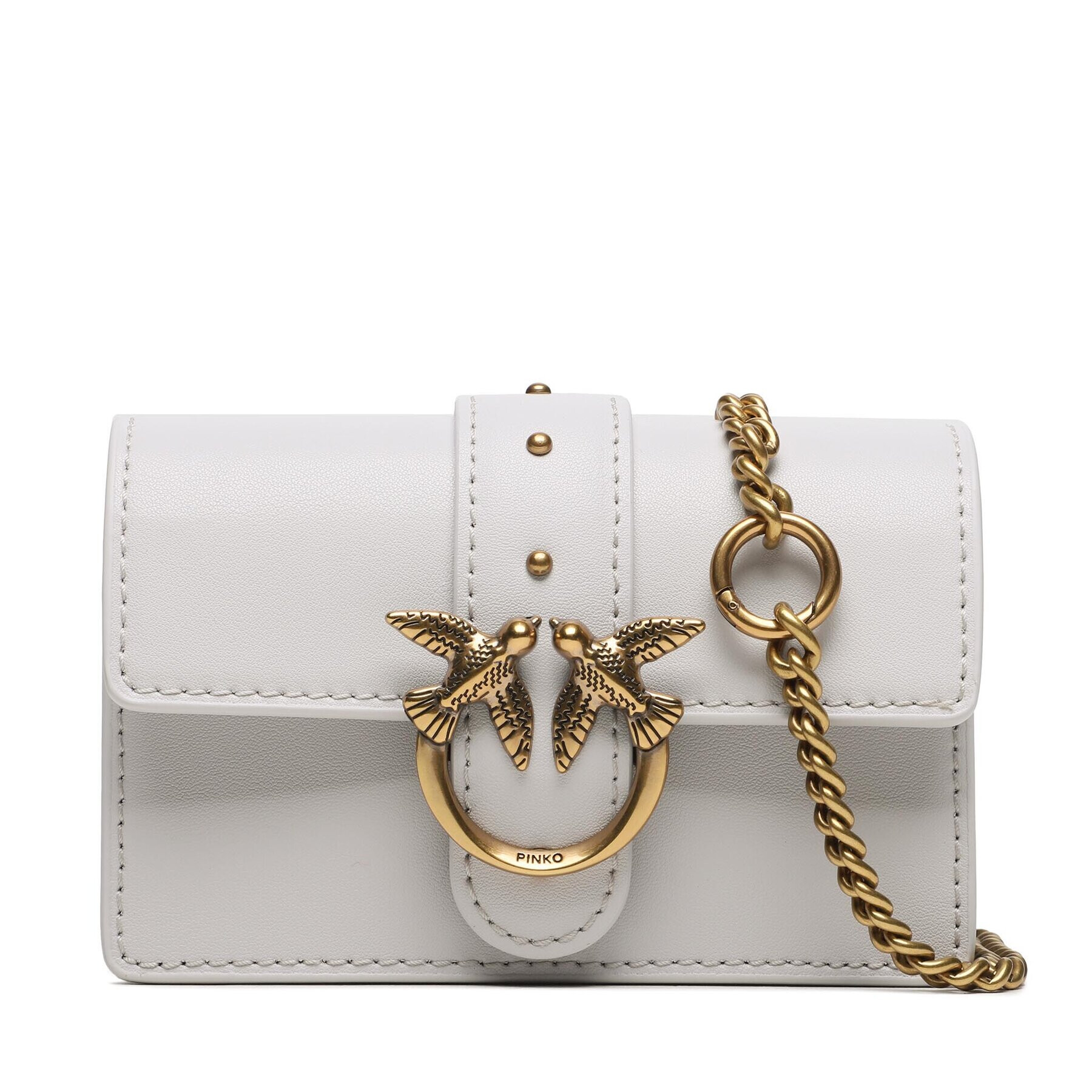 Pinko Дамска чанта Love One Micro C PE 23 PCPL 100064 A0F1 Сив - Pepit.bg