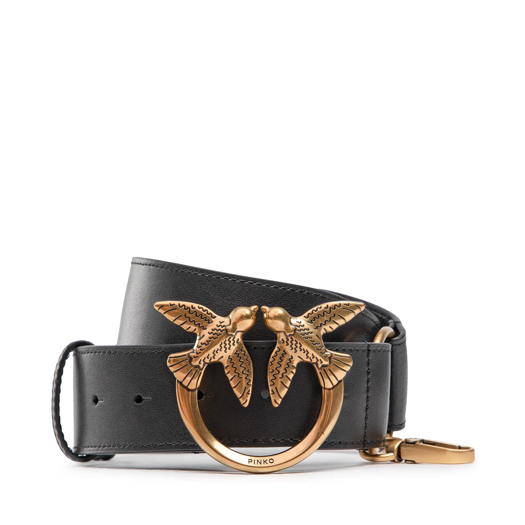 Pinko Дамски колан Cinerus H4 Belt 1H2143 A07Z Черен - Pepit.bg