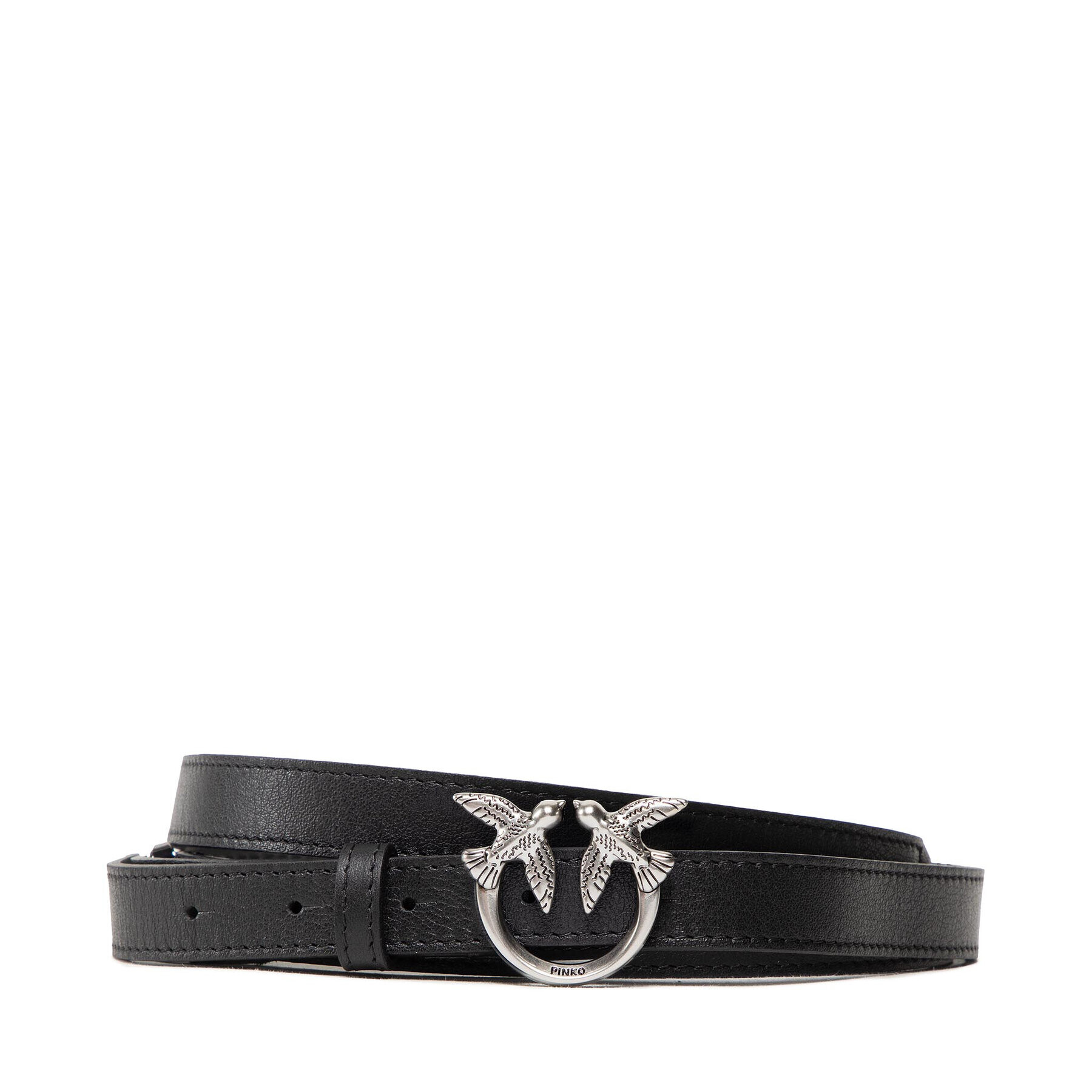 Pinko Дамски колан -Love Double Bling Belt H2 Черен - Pepit.bg