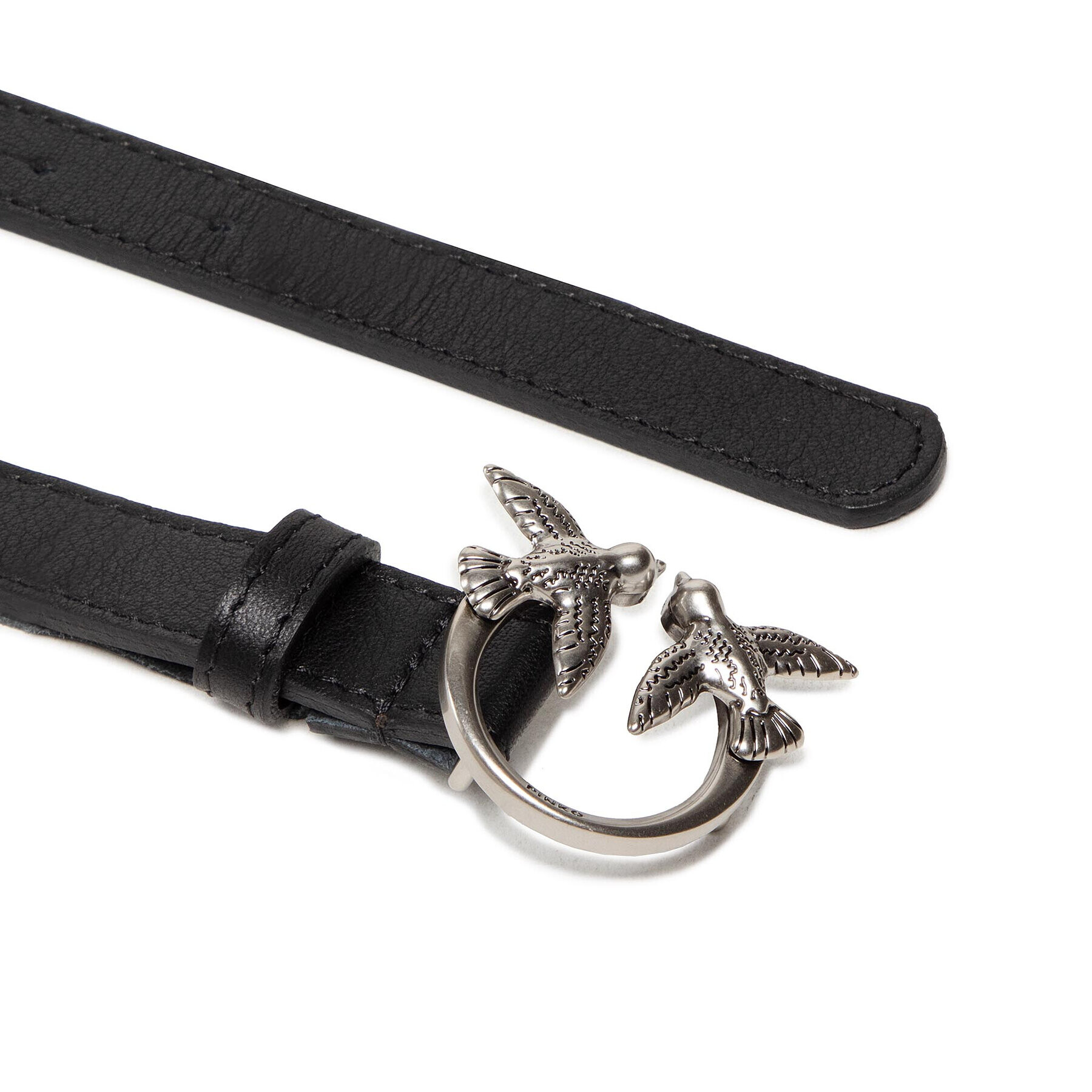 Pinko Дамски колан -Love Double Bling Belt H2 Черен - Pepit.bg