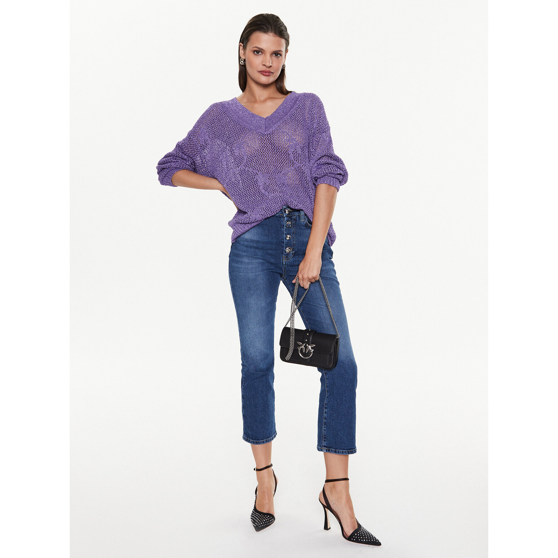Pinko Дънки 100115 A0FM Син Bootcut Fit - Pepit.bg