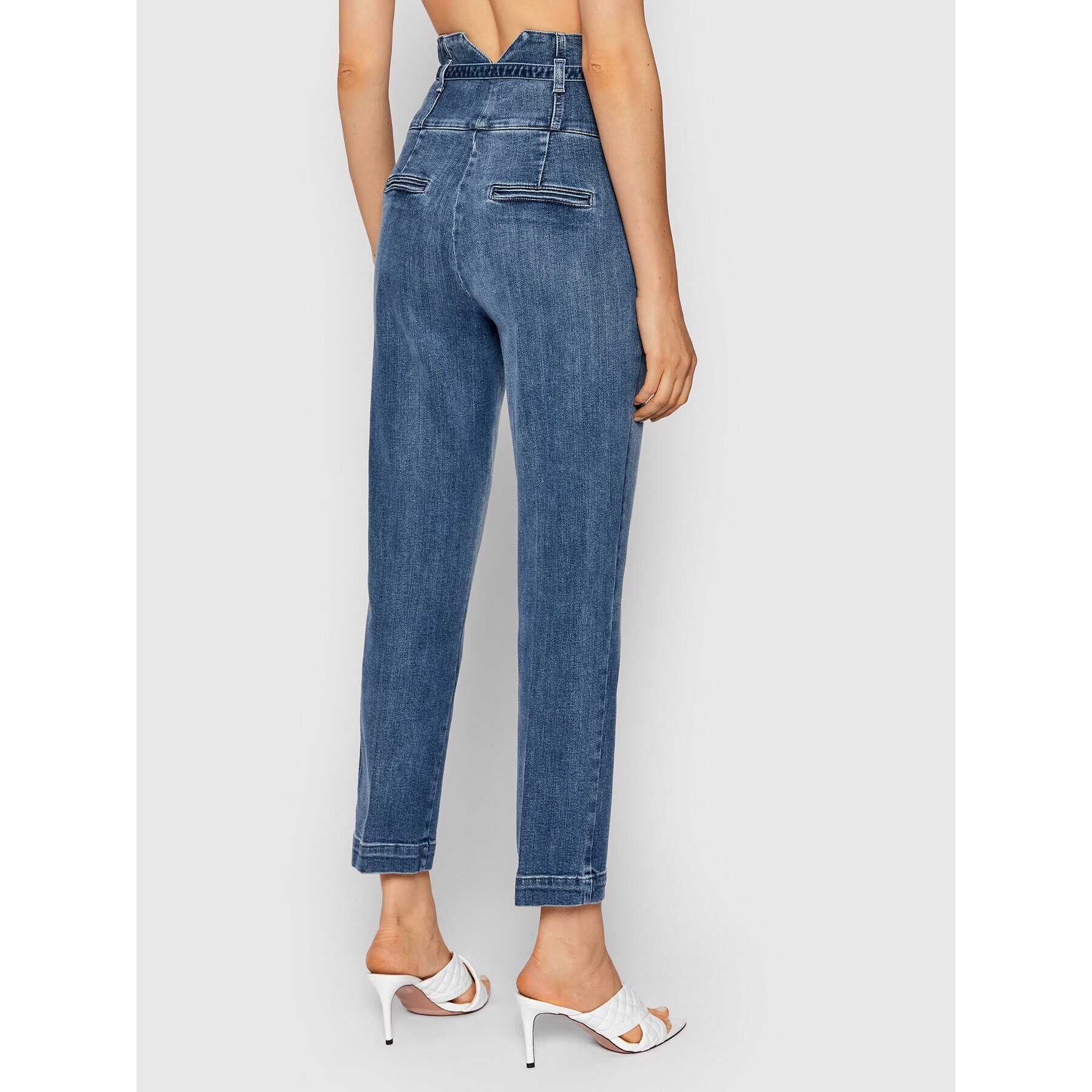 Pinko Дънки Ariel 1J10QS Y78M Син Standard Fit - Pepit.bg