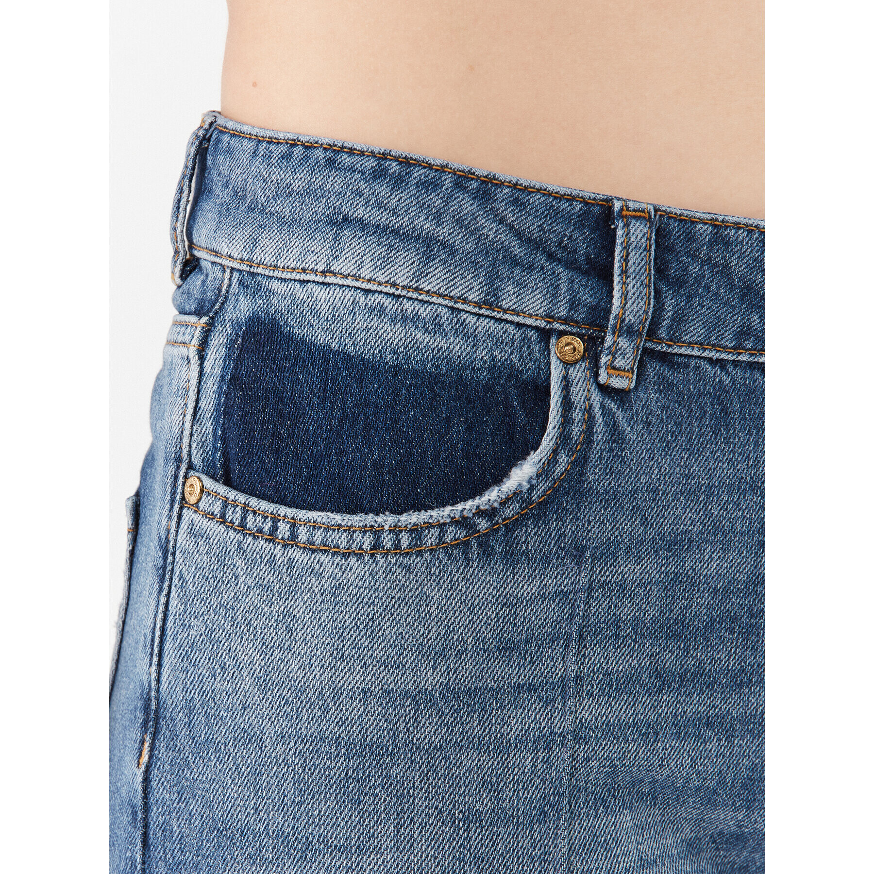 Pinko Дънки Barbara 101713 A146 Син Boyfriend Fit - Pepit.bg
