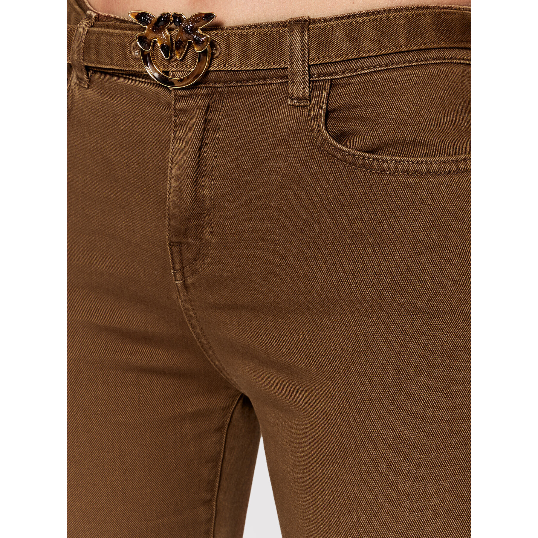 Pinko Дънки Brenda 1J10UZ Y62N Кафяв Bootcut Fit - Pepit.bg