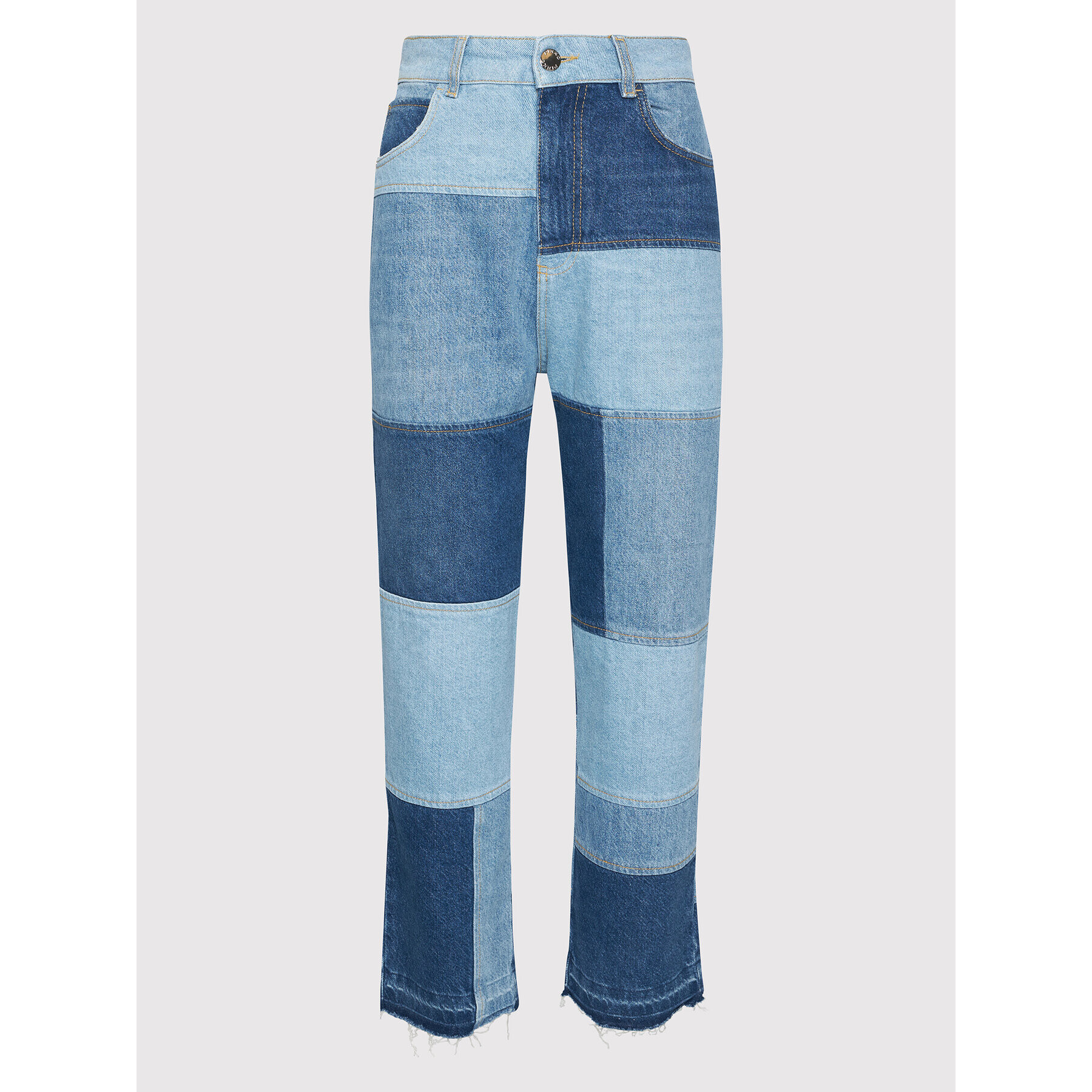 Pinko Дънки Oxnard 1J10SC Y7JA Син Relaxed Fit - Pepit.bg