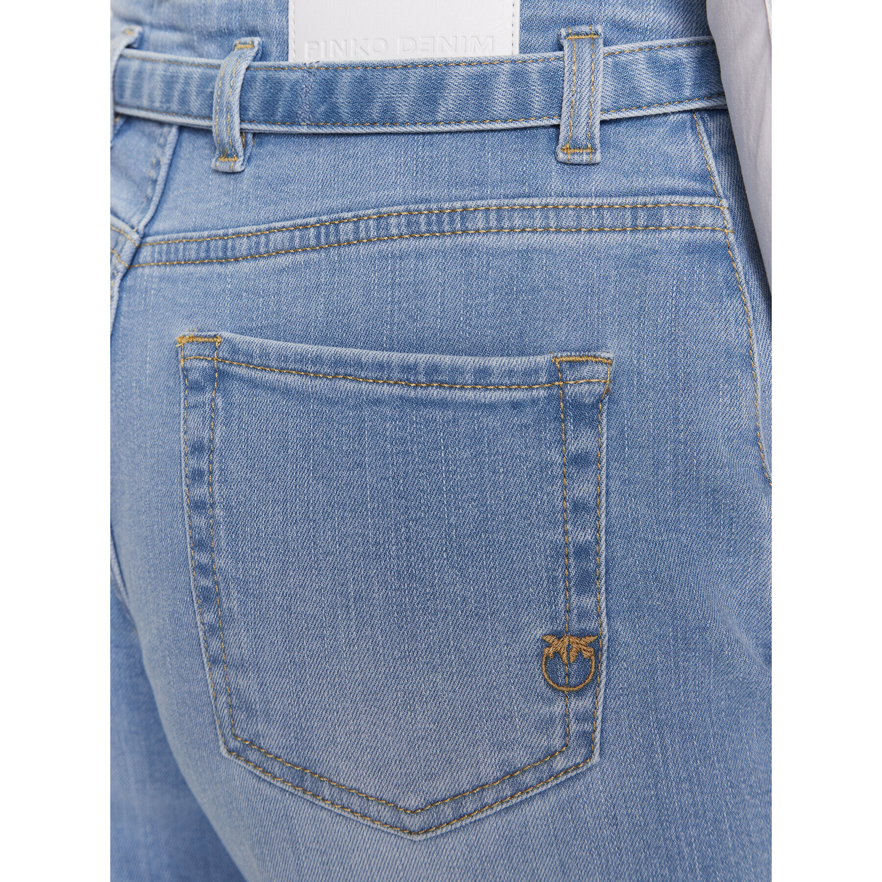 Pinko Дънки Peggy 100168 A0FS Син Regular Fit - Pepit.bg