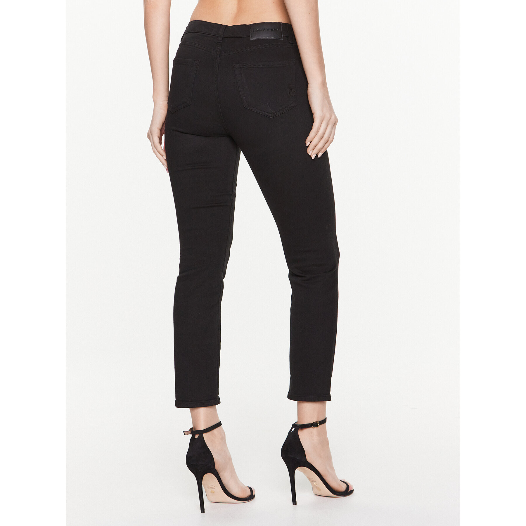 Pinko Дънки Sabrina 100169 A0FQ Черен Skinny Fit - Pepit.bg