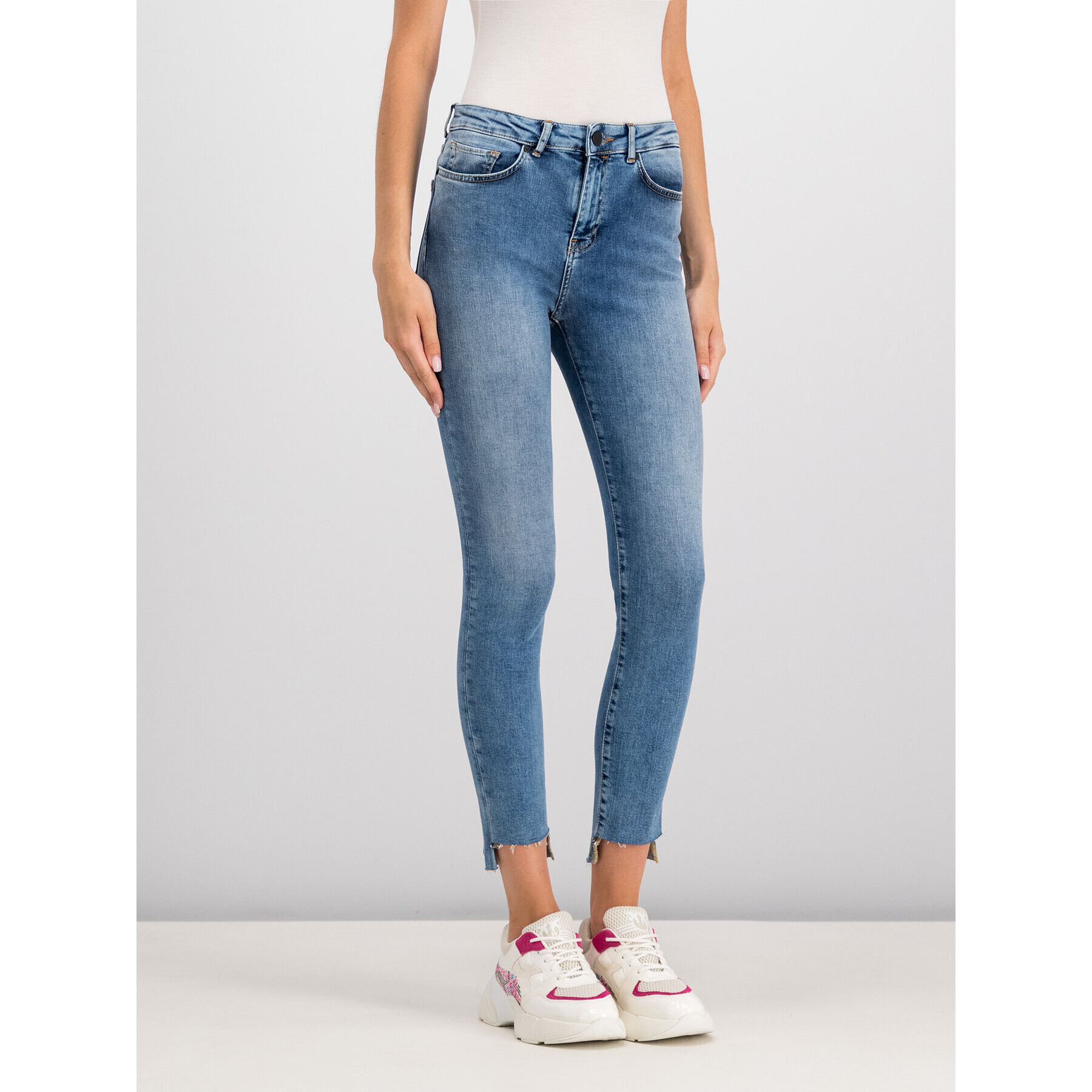 Pinko Дънки Skinny Fit Kate18 PE 19 PJEAN 1X10ET Y5AC Син Skinny Fit - Pepit.bg