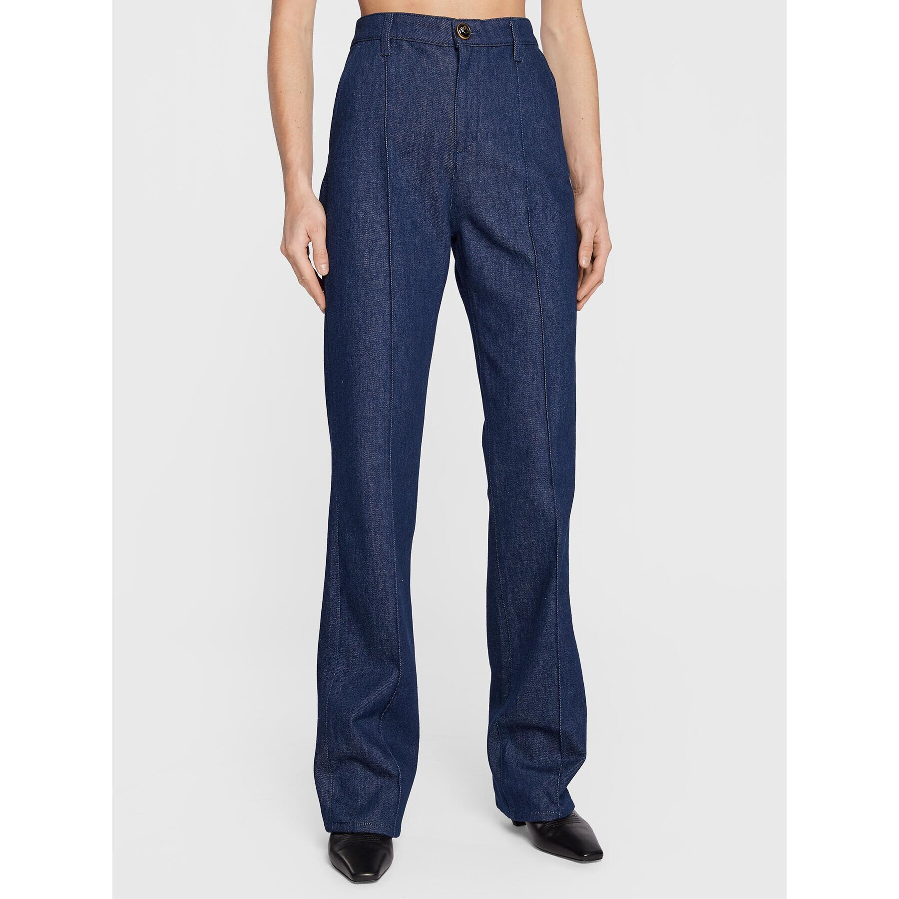 Pinko Дънки Strillo 1J111L A09I Син Flare Fit - Pepit.bg