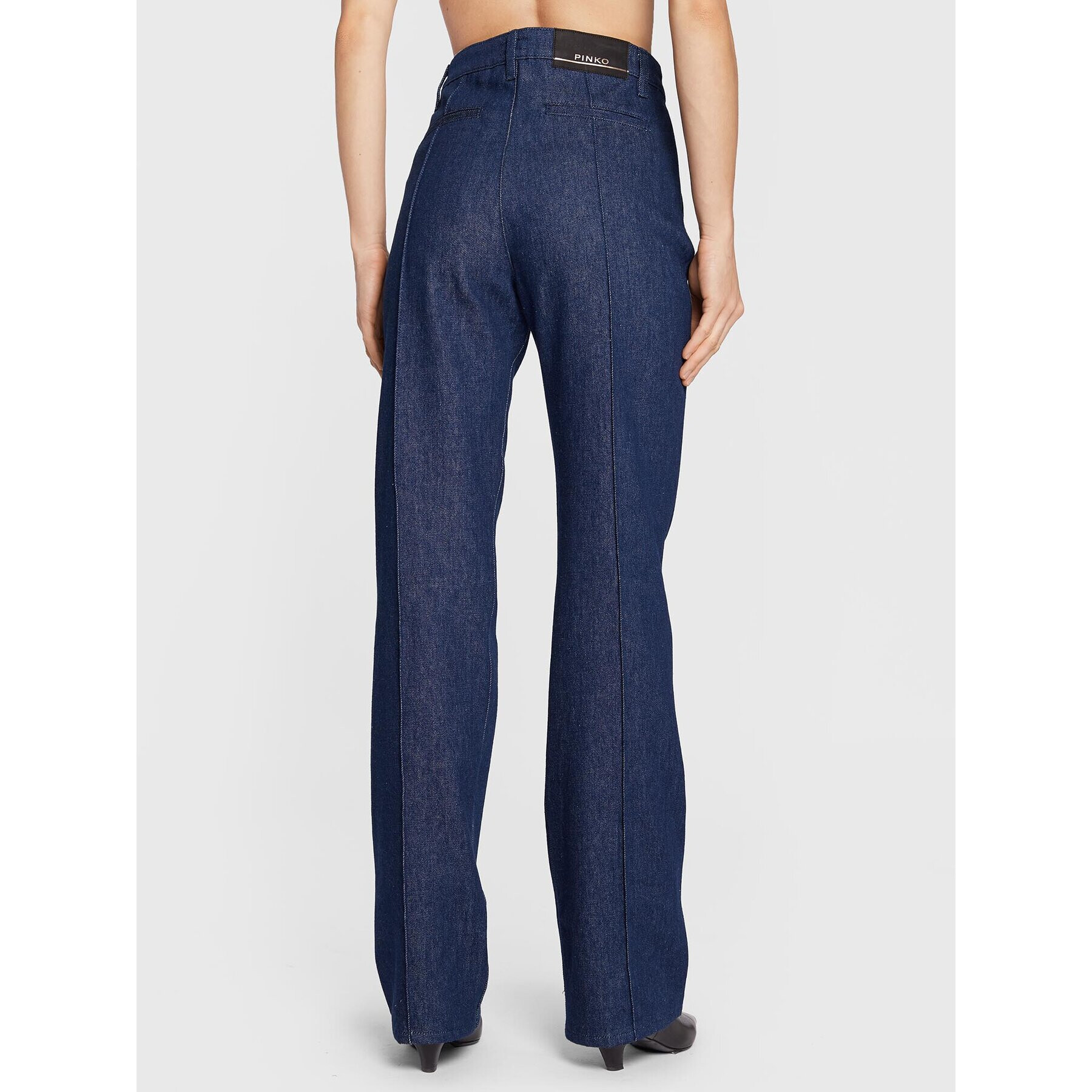 Pinko Дънки Strillo 1J111L A09I Син Flare Fit - Pepit.bg