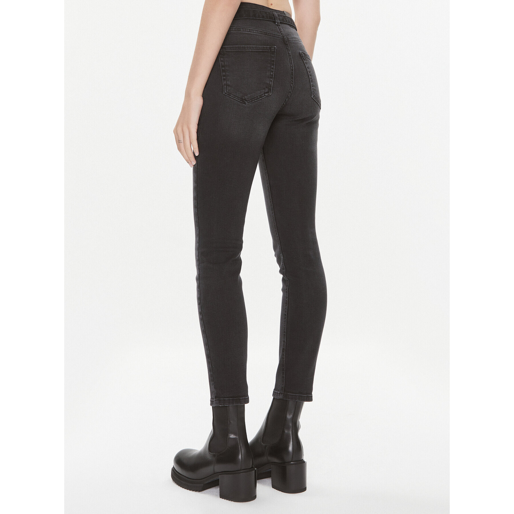 Pinko Дънки Susan 100161 A14A Сив Skinny Fit - Pepit.bg