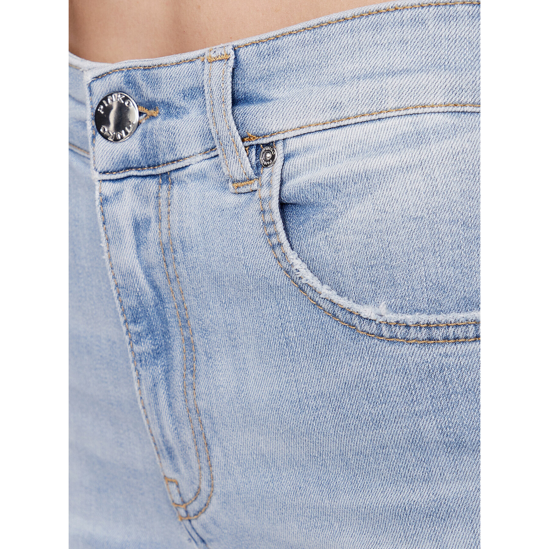 Pinko Дънки Susan 100163 A0MS Син Skinny Fit - Pepit.bg