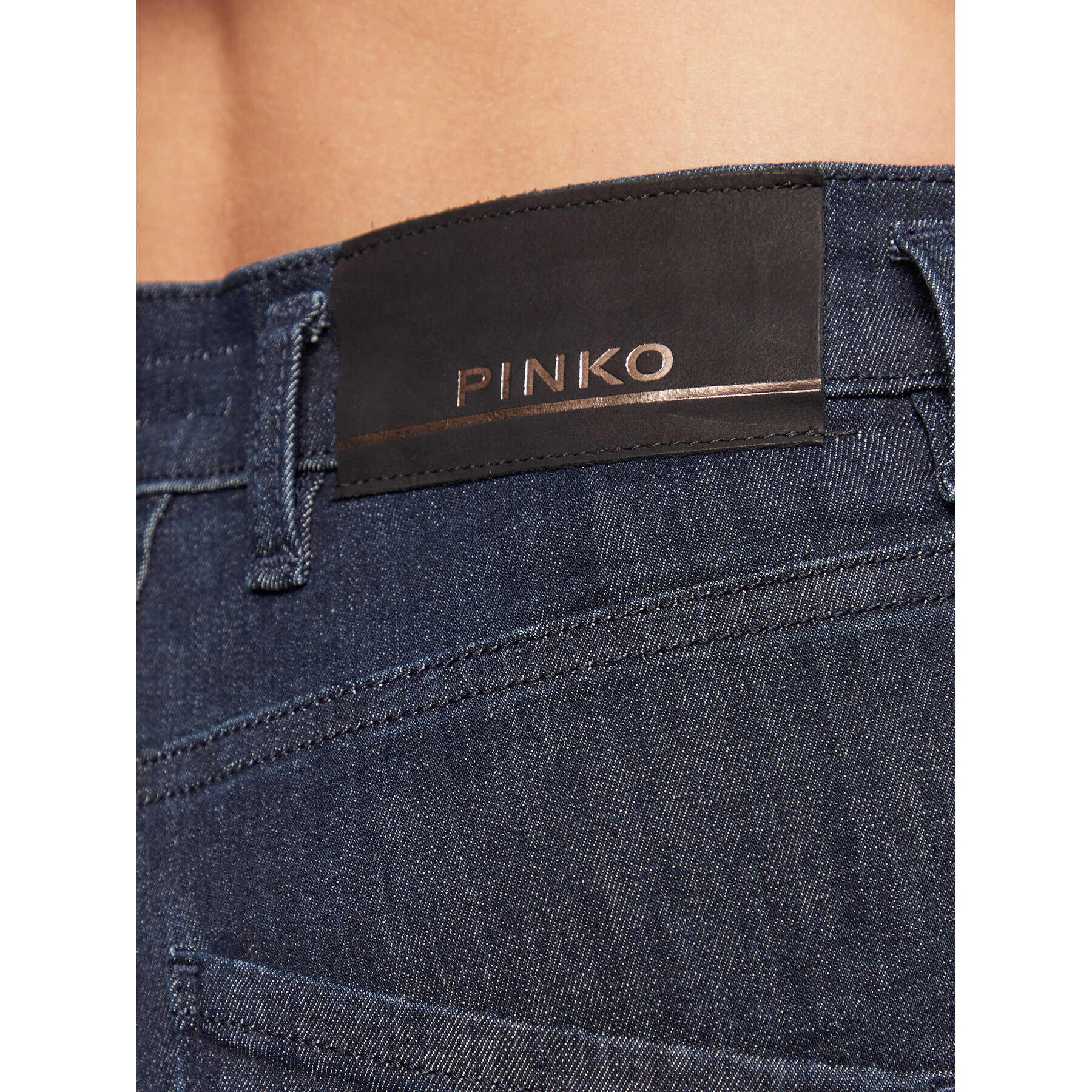 Pinko Дънки Susan 1J10YW A04Q Тъмносин Skinny Fit - Pepit.bg