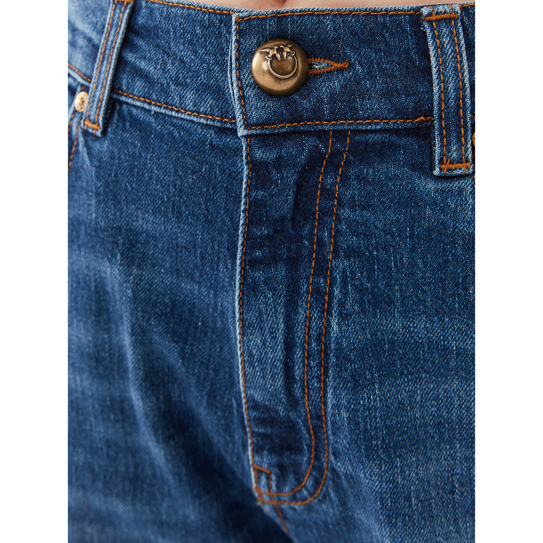 Pinko Дънки Wanda 101733 A141 Тъмносин Relaxed Fit - Pepit.bg
