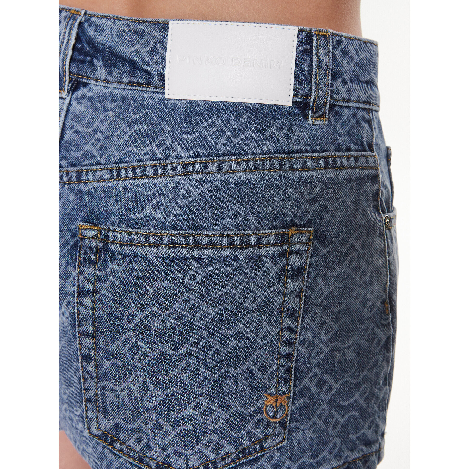 Pinko Дънкови шорти Andatura 100812 A0Q0 Син Regular Fit - Pepit.bg