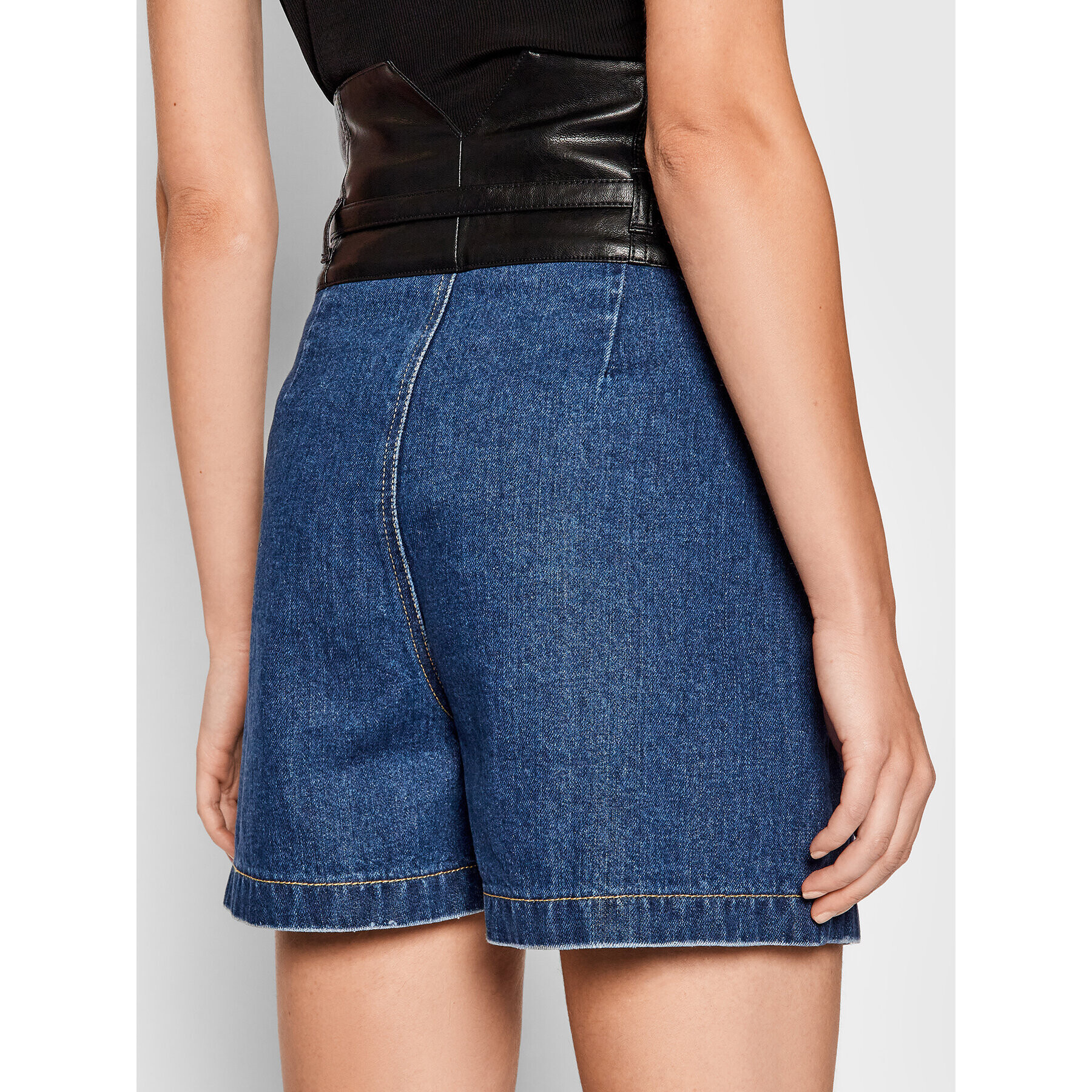Pinko Дънкови шорти Eva 2 1J10RL Y653 Син Regular Fit - Pepit.bg