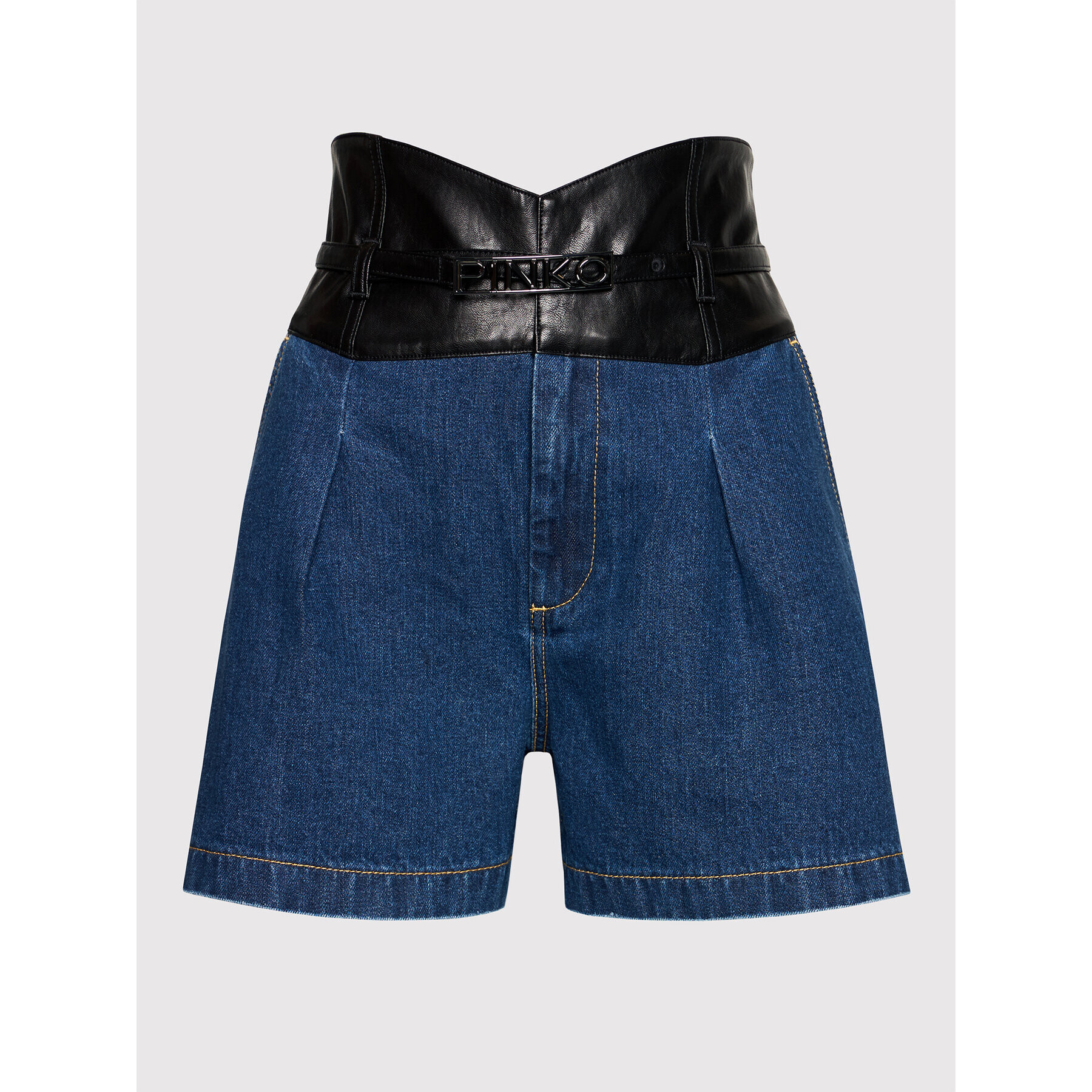 Pinko Дънкови шорти Eva 2 1J10RL Y653 Син Regular Fit - Pepit.bg