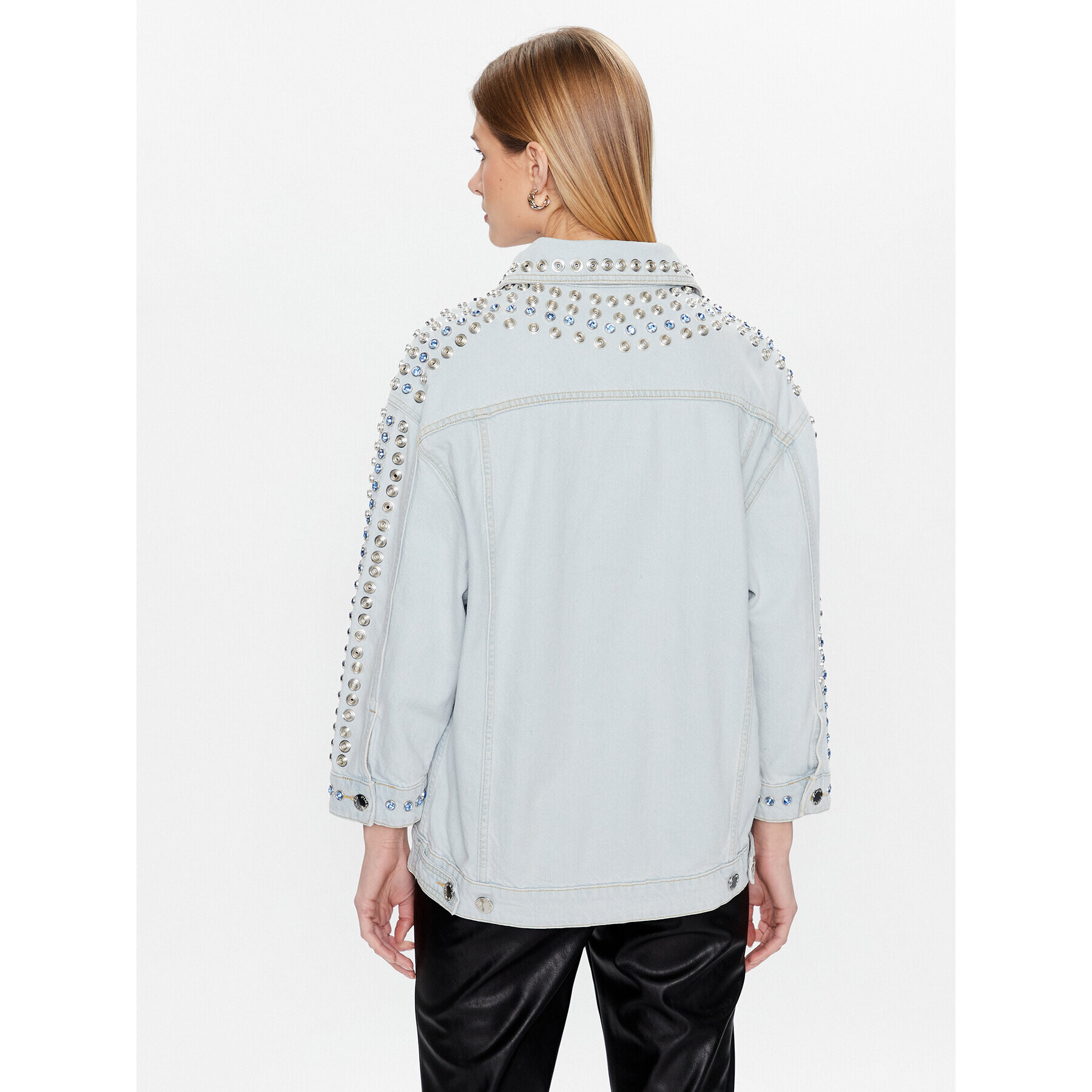 Pinko Дънково яке 100330 A0G1 Син Regular Fit - Pepit.bg