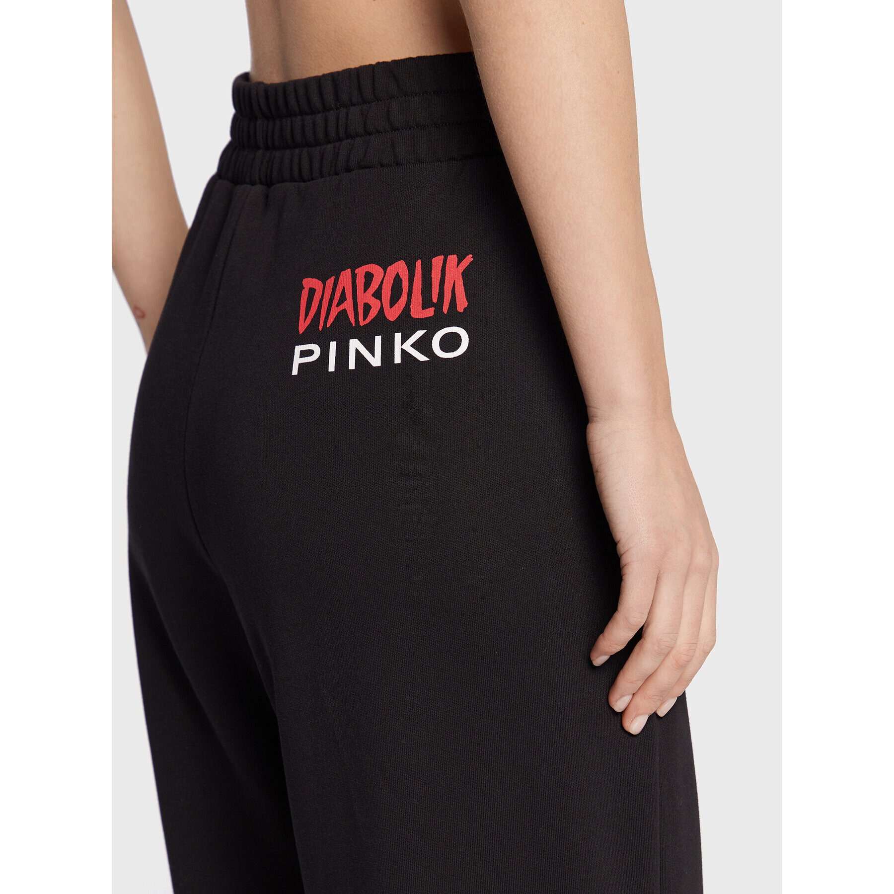 Pinko Долнище анцуг DIABOLIK Flaviana AI22-23 PKDB 1L109E 8314 Черен Relaxed Fit - Pepit.bg